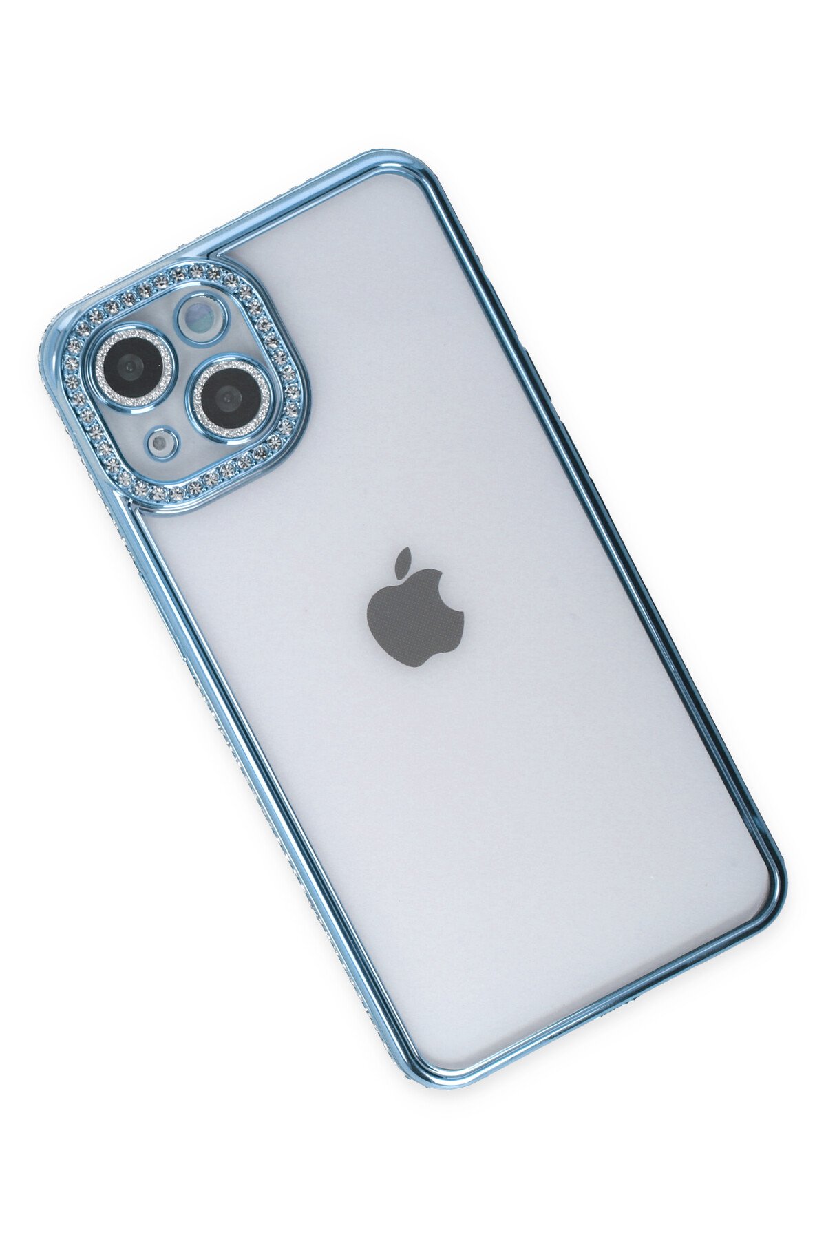Newface iPhone 13 Kılıf Rolet Stand Kapak - Sierra Blue