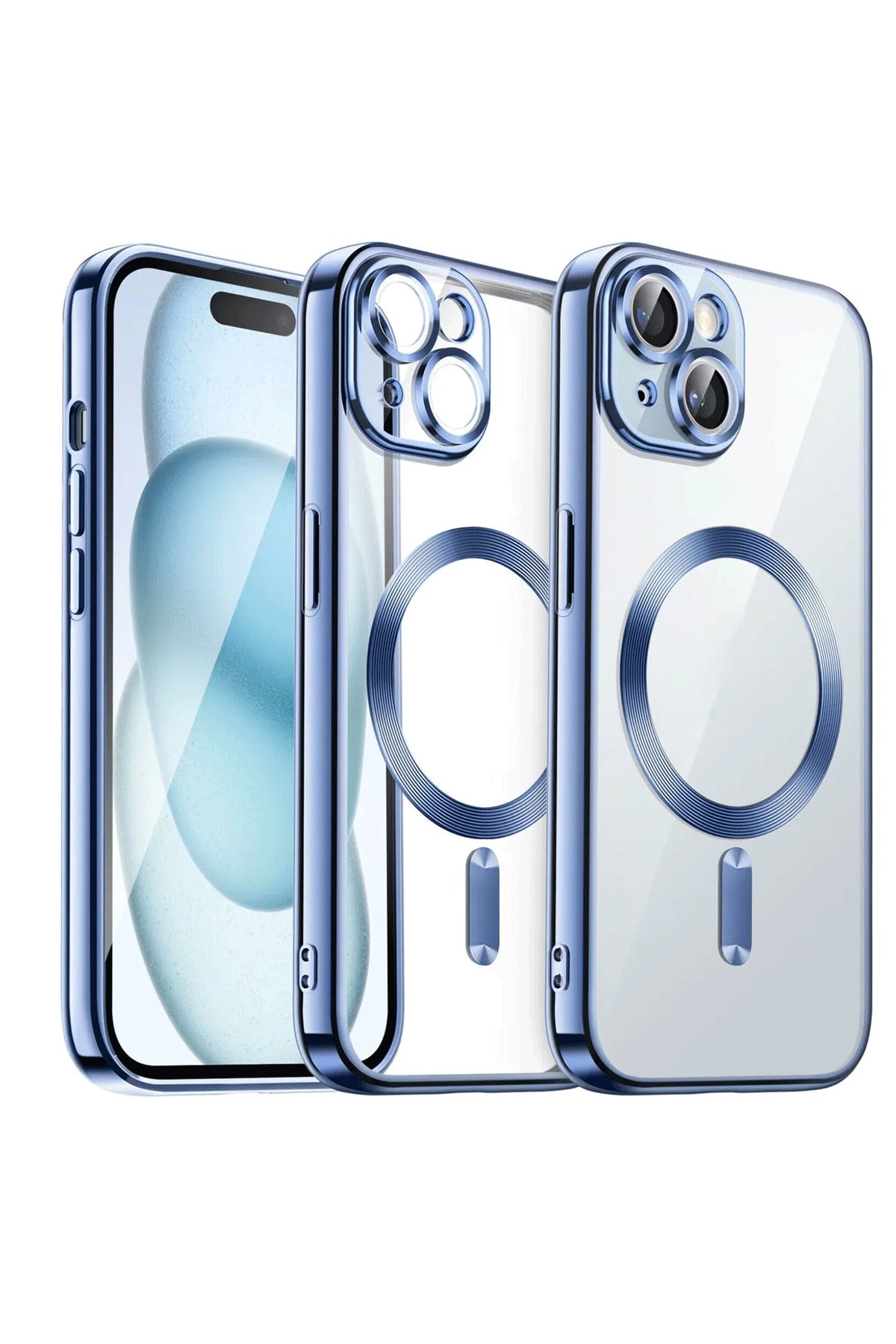 Newface iPhone 13 Kılıf Montreal Silikon Kapak - Yeşil