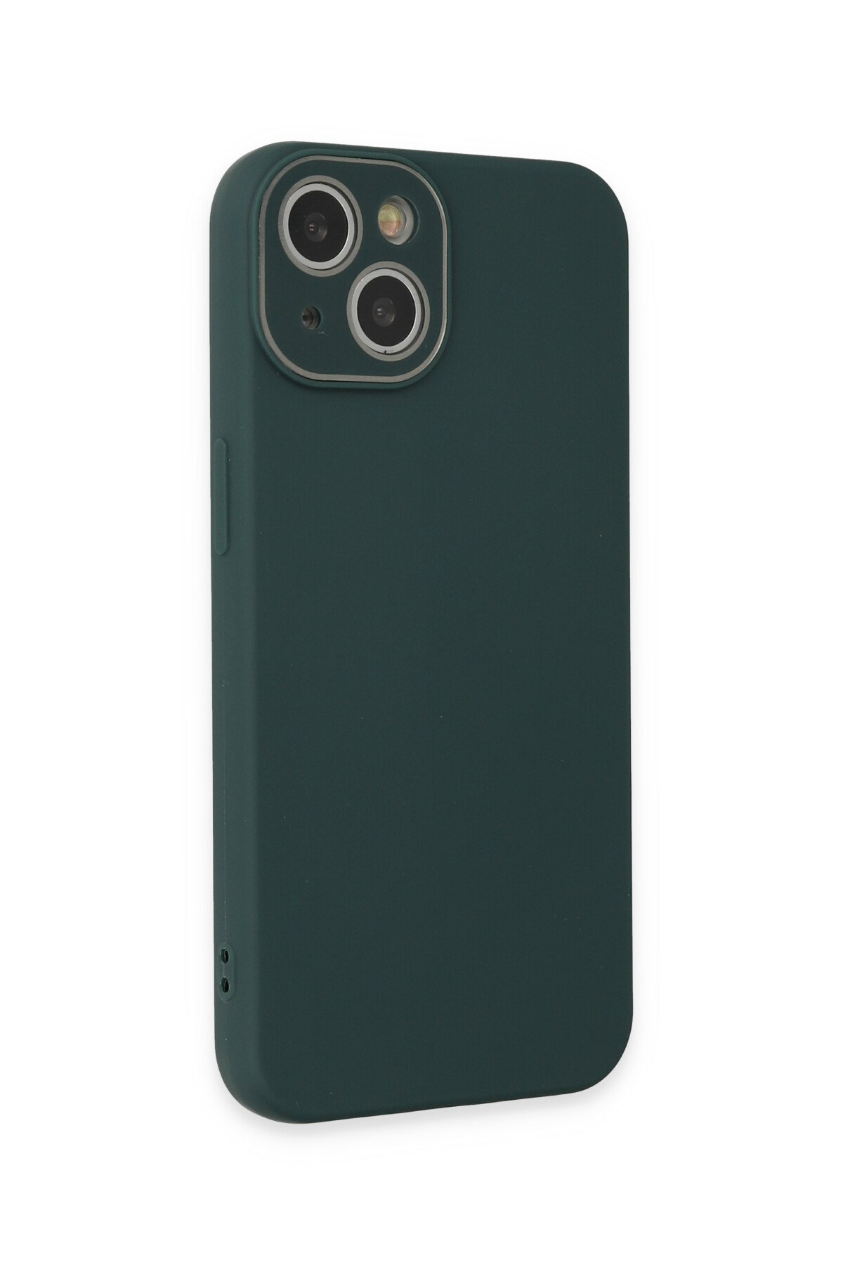 Newface iPhone 13 Renkli Kamera Lens Koruma Cam - Sarı-Mavi