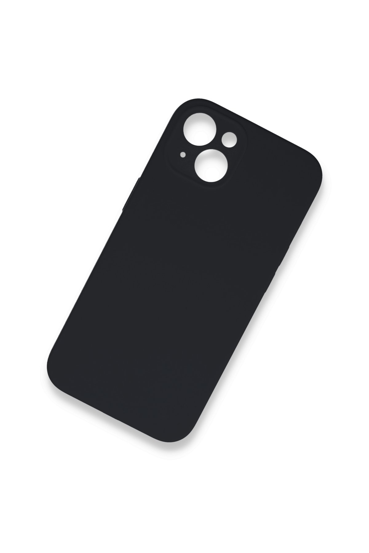 Newface iPhone 13 Kılıf Range Yüzüklü Silikon - Siyah