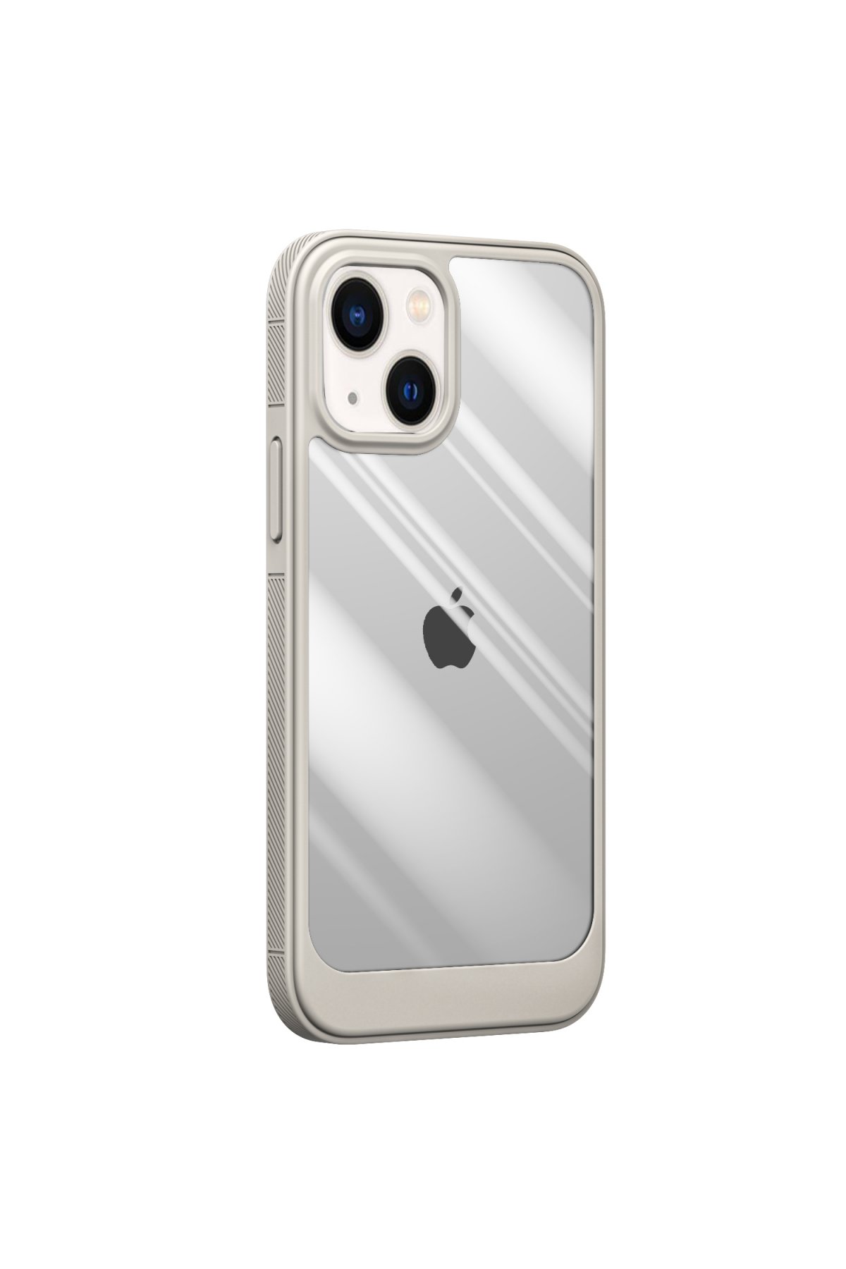 Newface iPhone 13 Kılıf Zegna Yüzüklü Silikon Kapak - Mavi