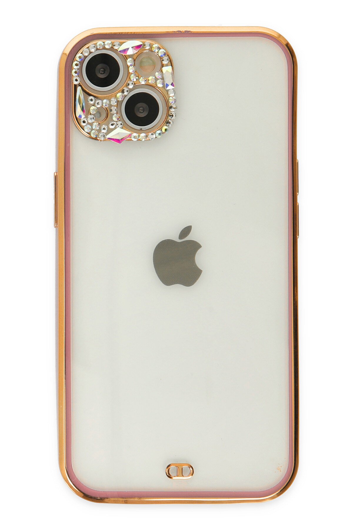 Newface iPhone 13 Kılıf Platin Silikon - Pembe