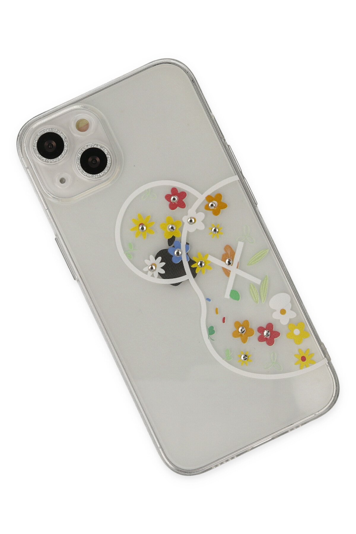 Newface iPhone 14 Plus Kılıf Jack Magneticsafe Lens Silikon - Gold