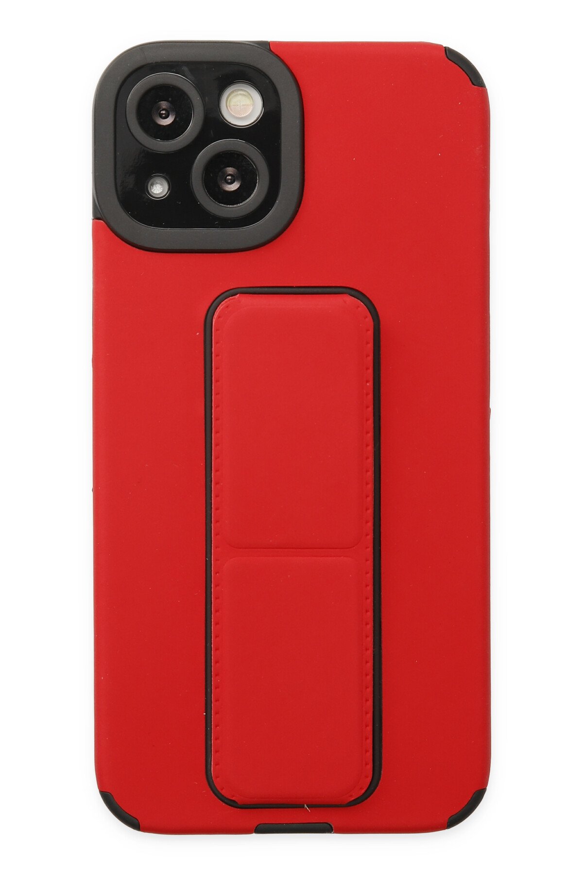 Newface iPhone 13 Kılıf Razer Lensli Silikon - Gümüş