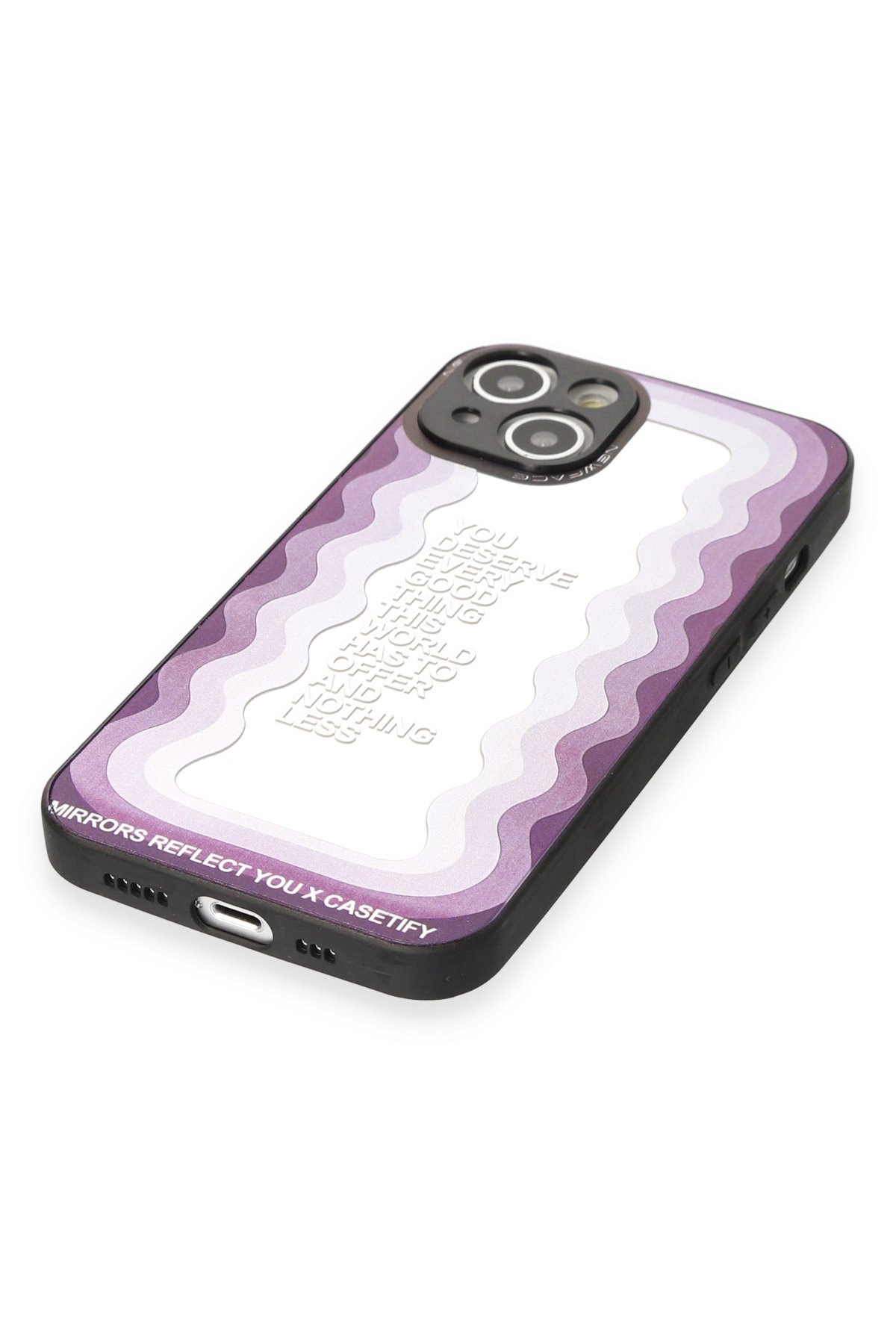 Newface iPhone 13 Flower Magsafe Kapak - Mavi