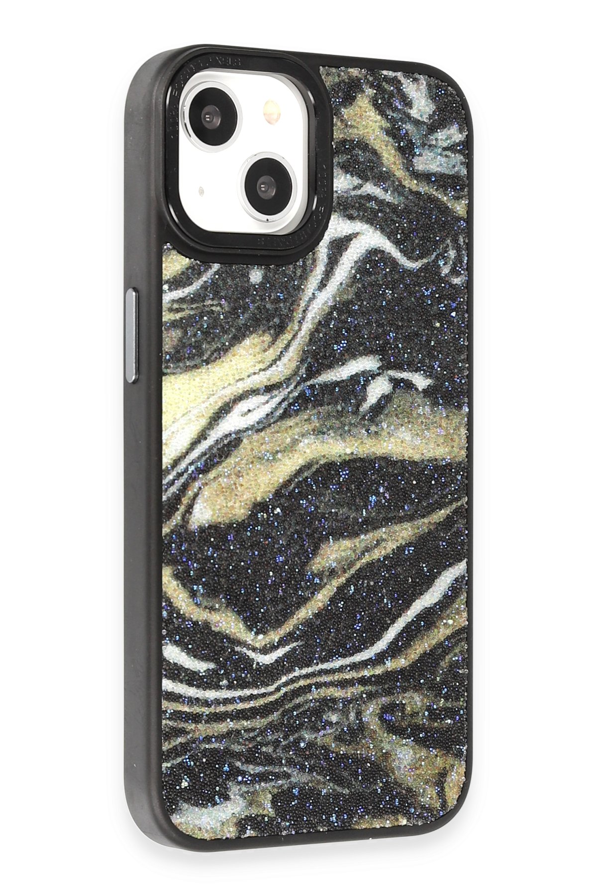 Newface iPhone 13 Neon Fosforlu Kamera Lens - Mavi
