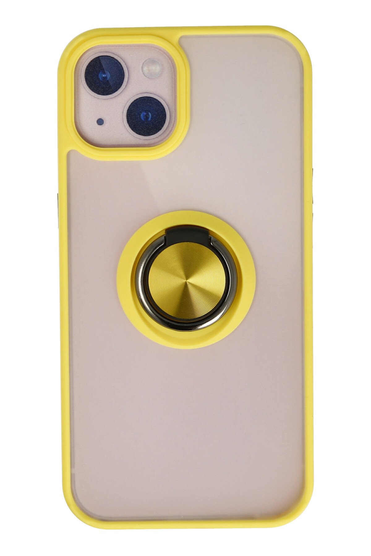Newface iPhone 13 Kılıf Nano içi Kadife  Silikon - Mavi