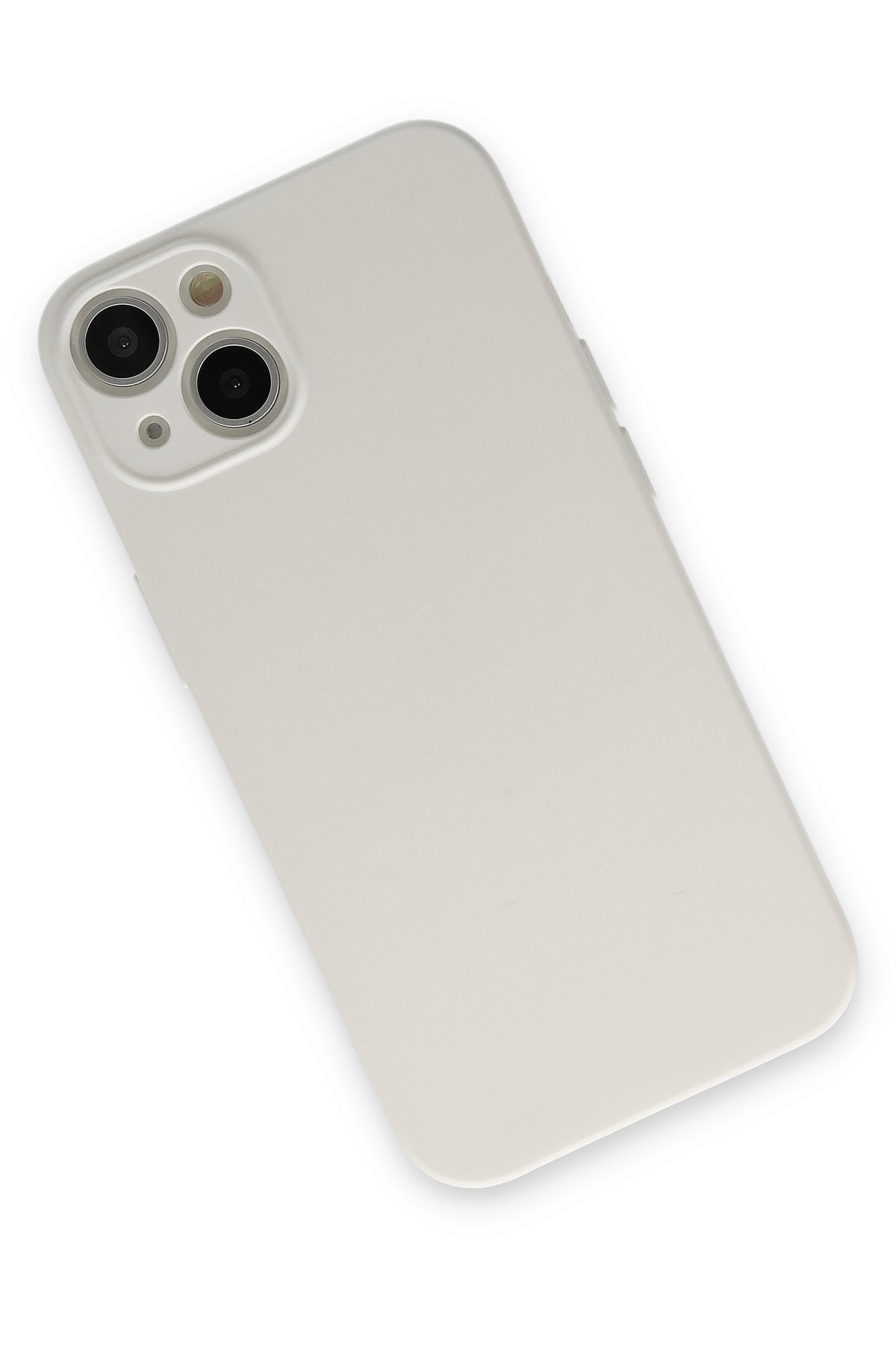 Newface iPhone 13 Kılıf Montreal Yüzüklü Silikon Kapak - Sarı