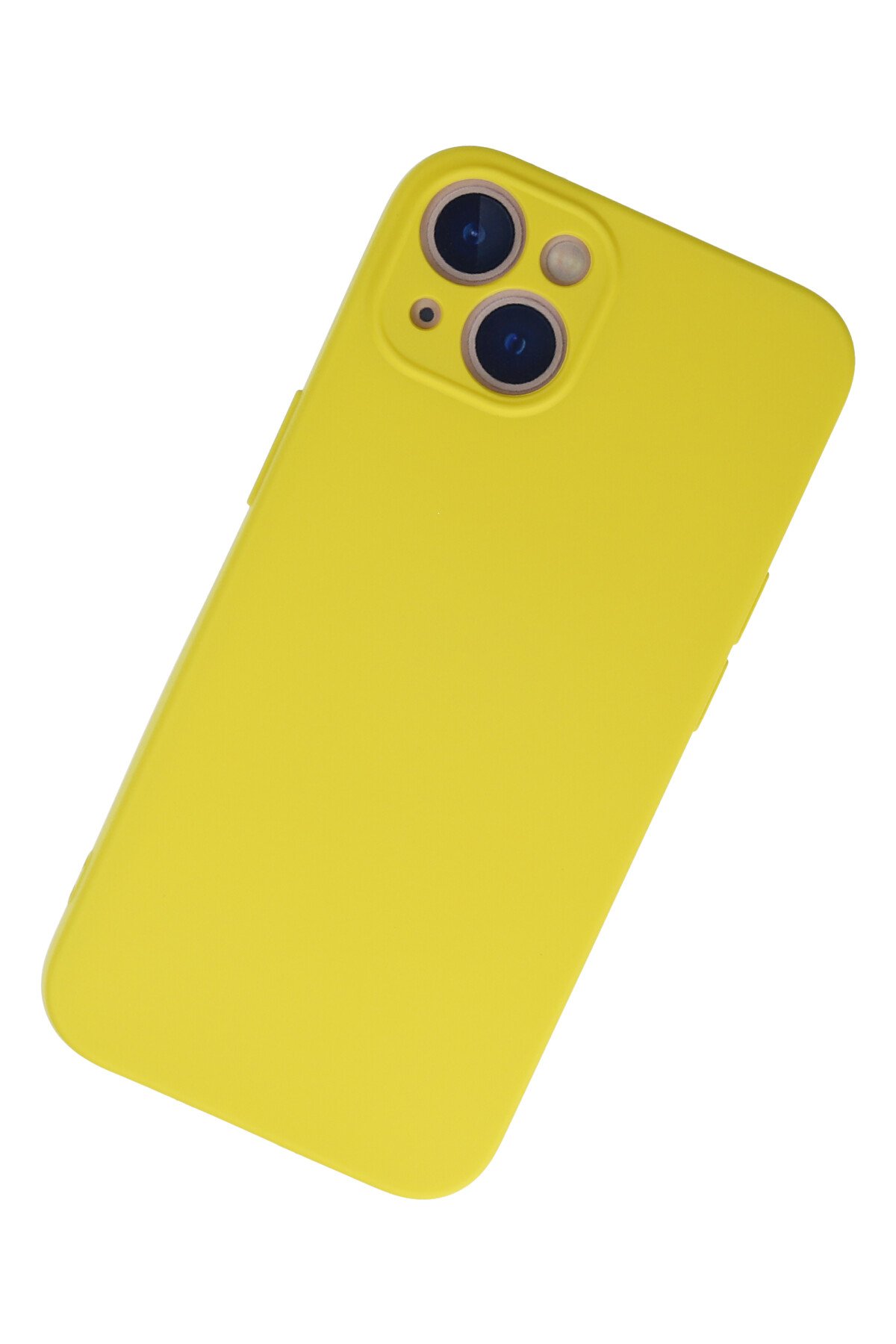 Newface iPhone 13 Kılıf Moshi Lens Magneticsafe Silikon - Gümüş