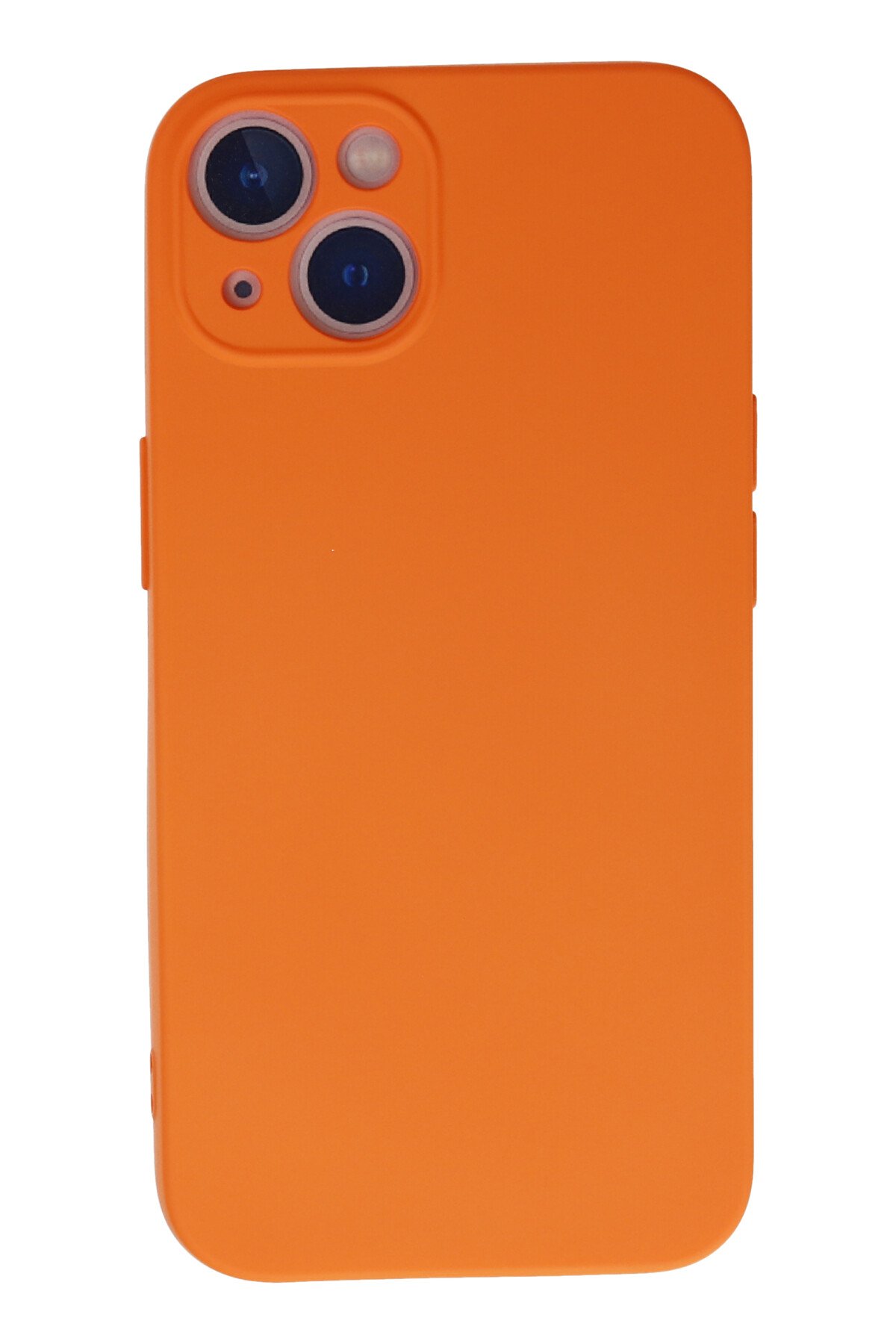 Newface iPhone 13 Kılıf Montreal Yüzüklü Silikon Kapak - Kırmızı