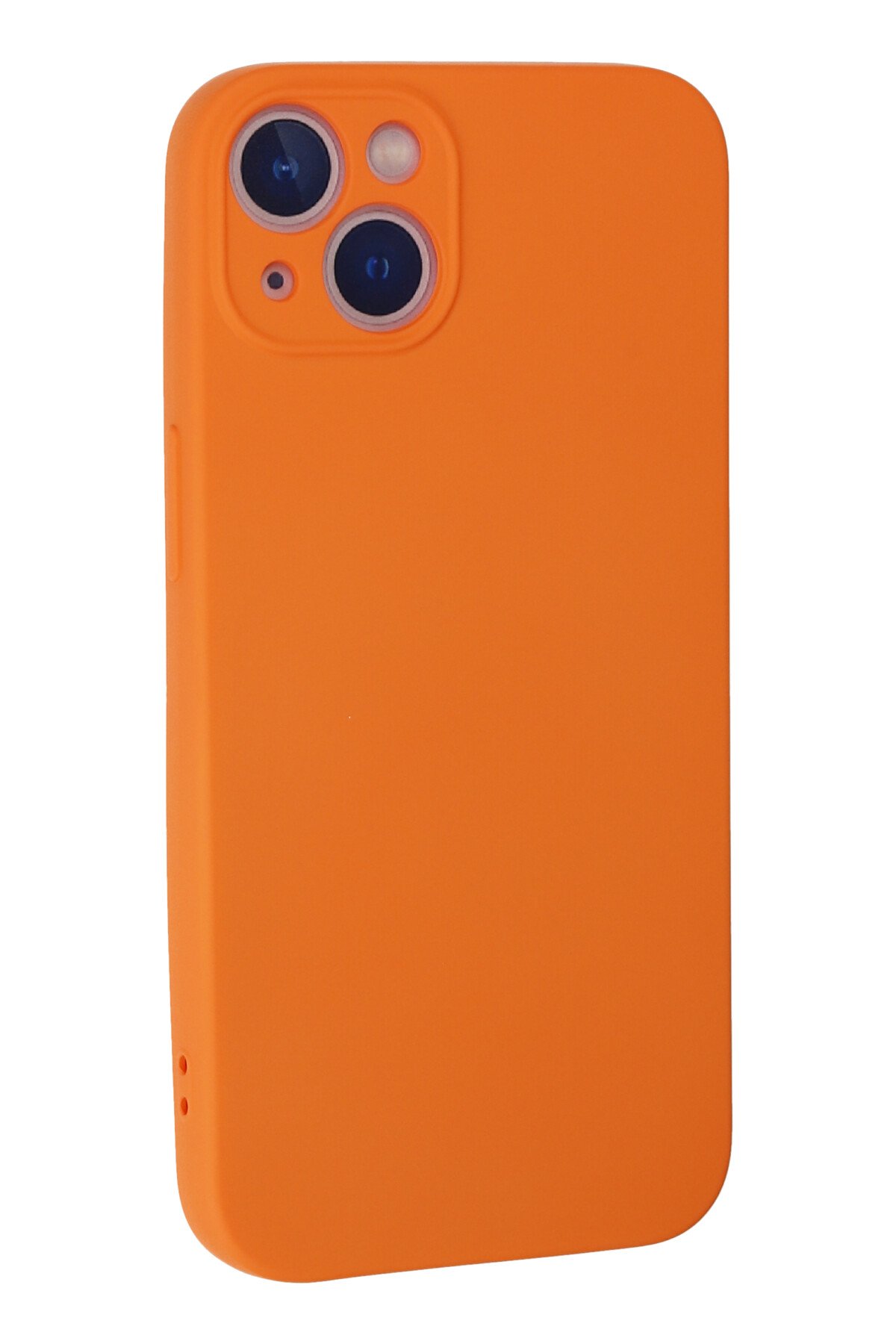 Newface iPhone 13 Kılıf Montreal Yüzüklü Silikon Kapak - Kırmızı