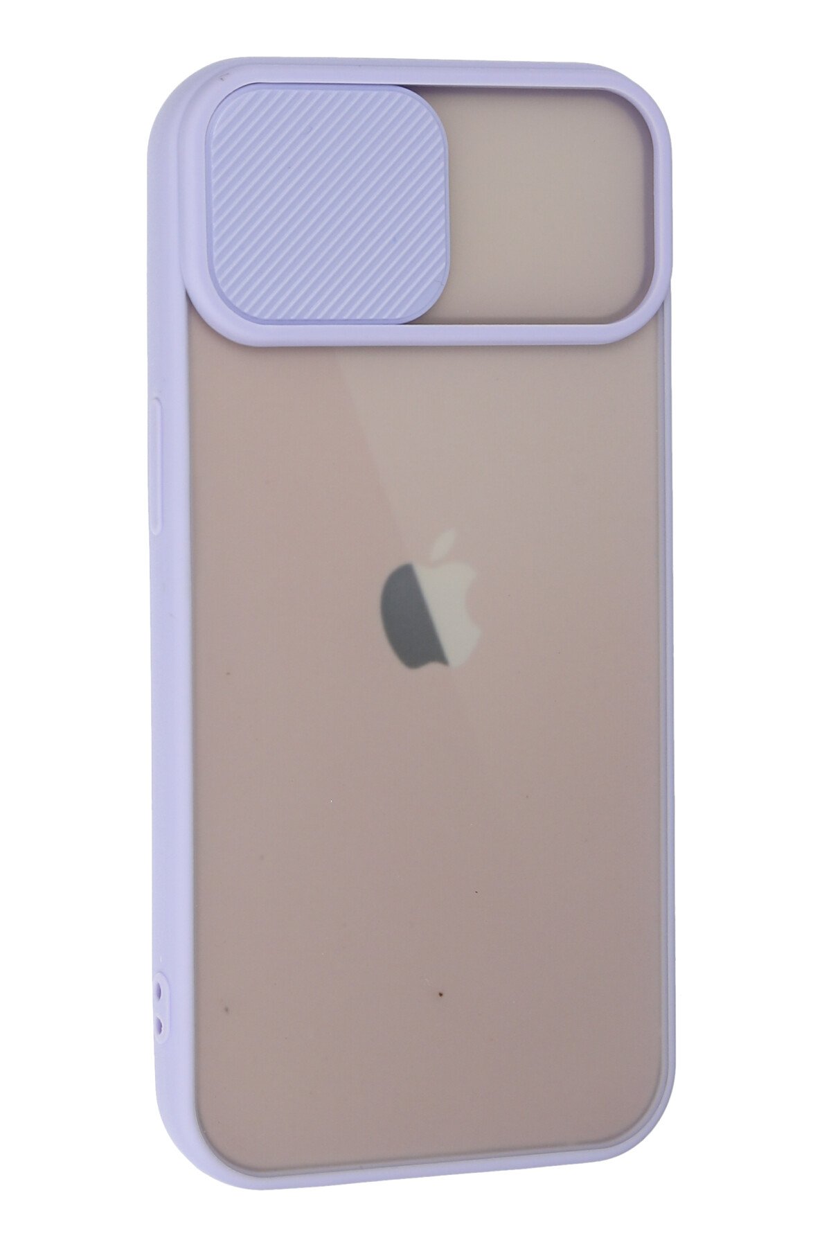 Newface iPhone 13 Kılıf Sofya Yüzüklü Silikon Kapak - Gold