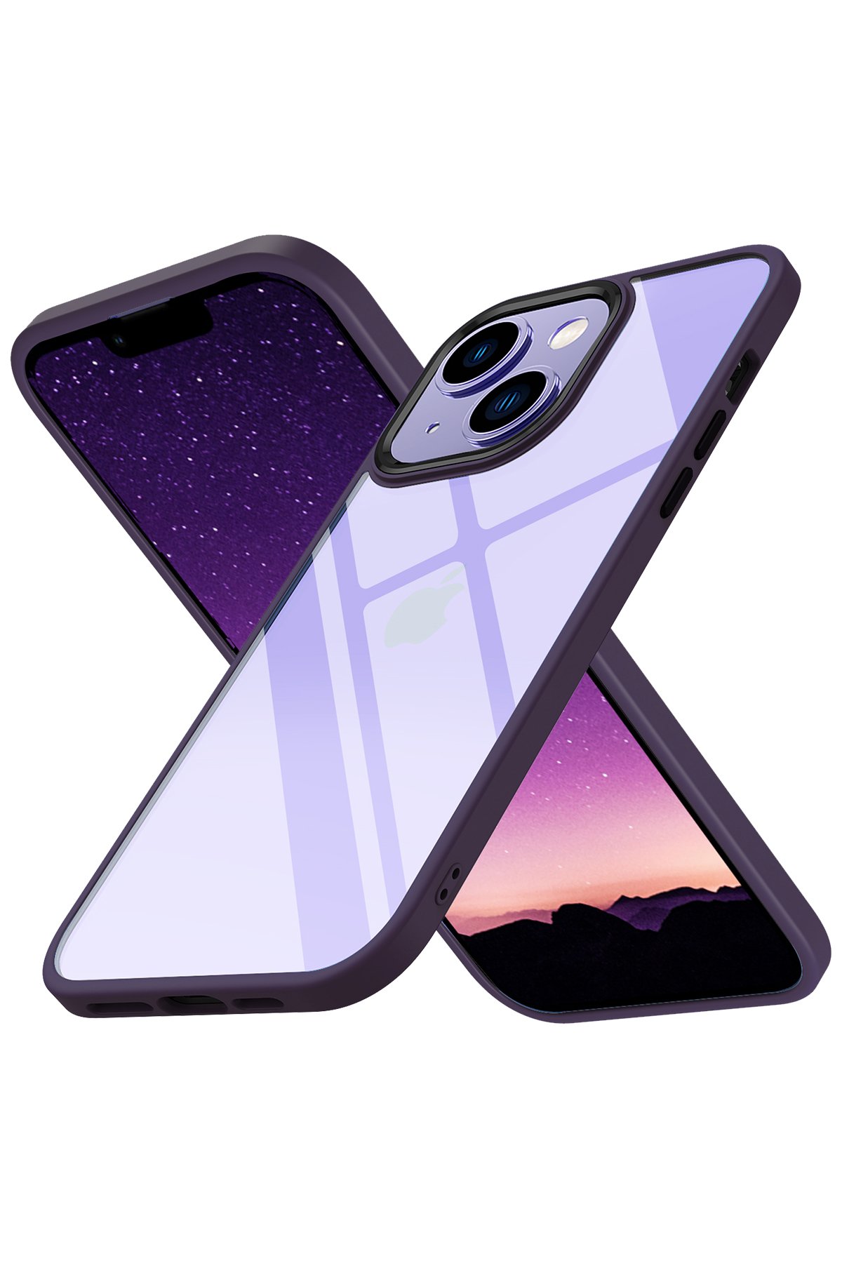 Newface iPhone 13 Kılıf Flip Cover - Taba