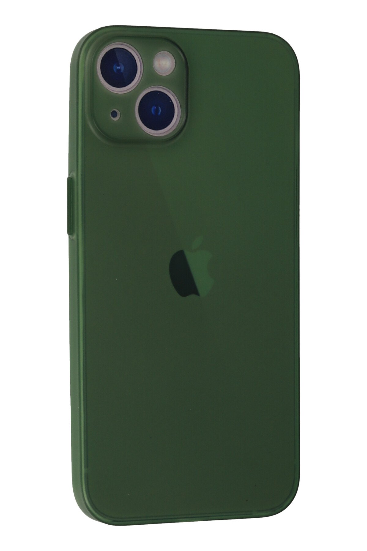 Newface iPhone 13 Kılıf Lansman Glass Kapak - Mavi