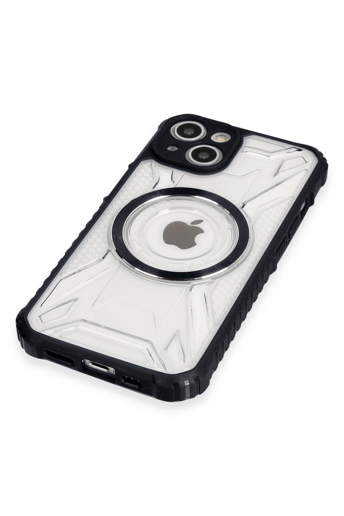 Newface iPhone 13 Kılıf Platin Silikon - Kırmızı