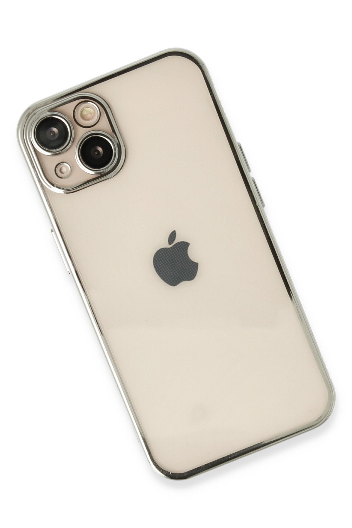 Newface iPhone 14 Kılıf Joke Simli Magneticsafe Kılıf - Mavi