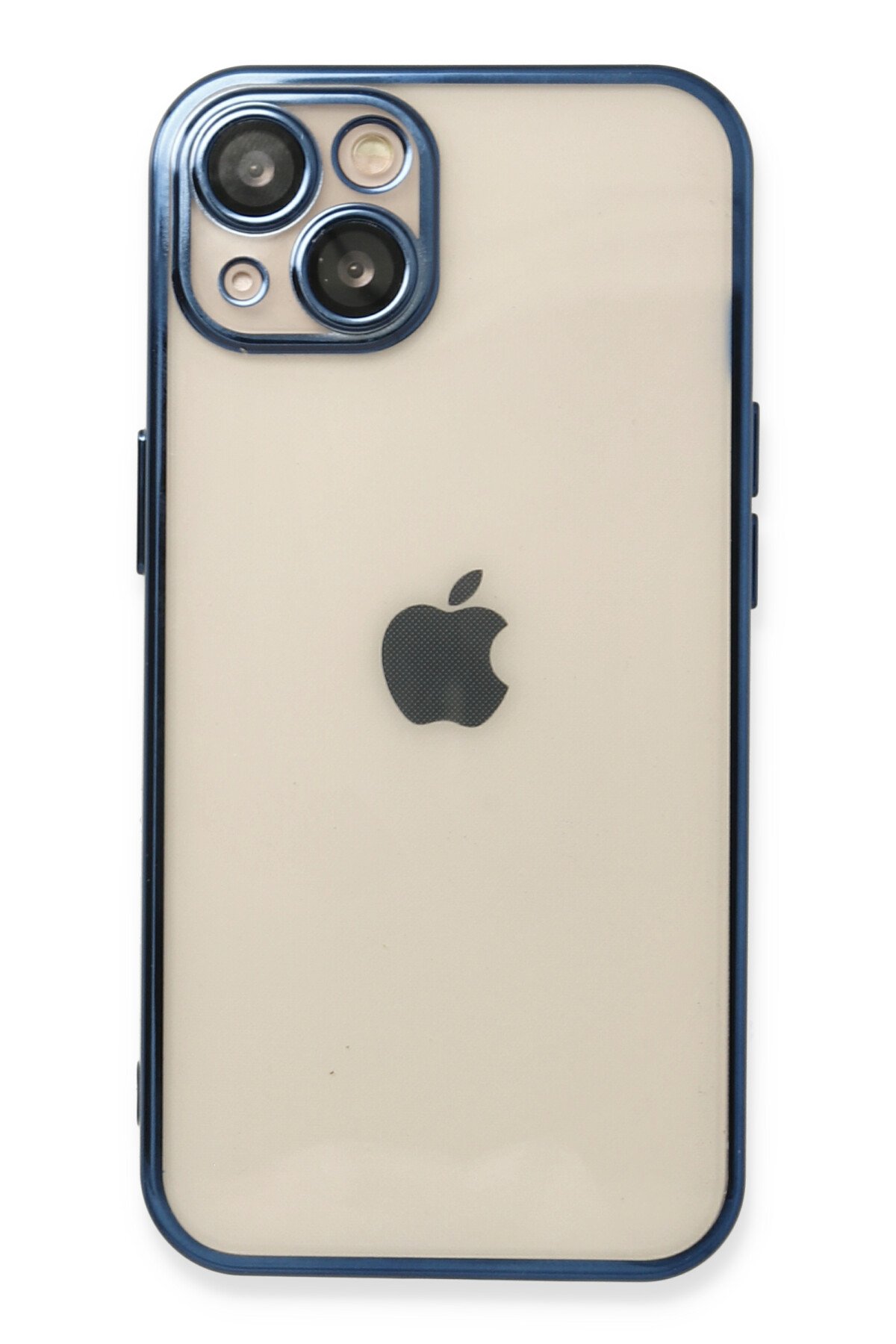 Newface iPhone 13 Kılıf Zegna Yüzüklü Silikon Kapak - Rose