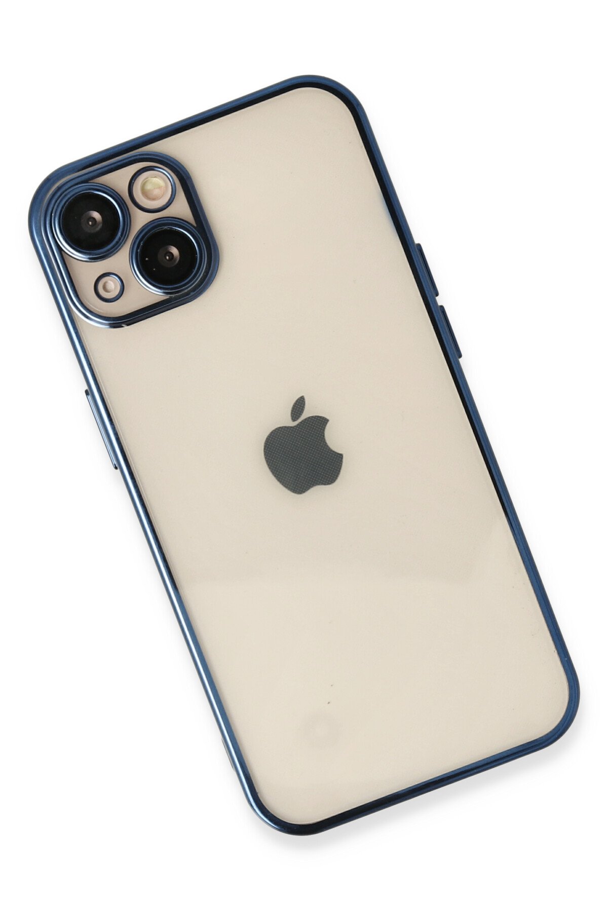 Newface iPhone 13 Kılıf Zegna Yüzüklü Silikon Kapak - Rose