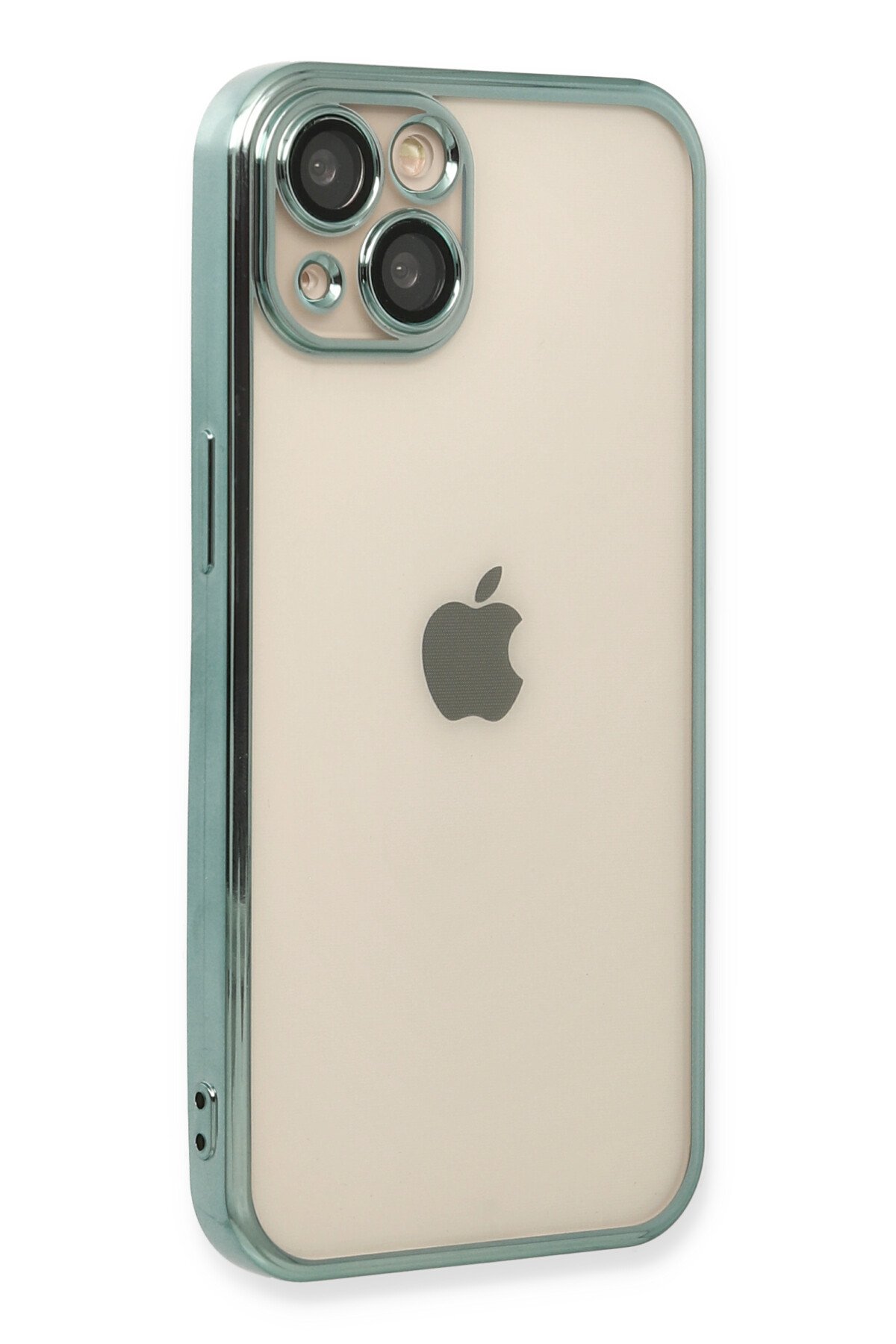 Newface iPhone 14 Plus Kılıf Zuma Kartvizitli Yüzüklü Silikon - Yeşil