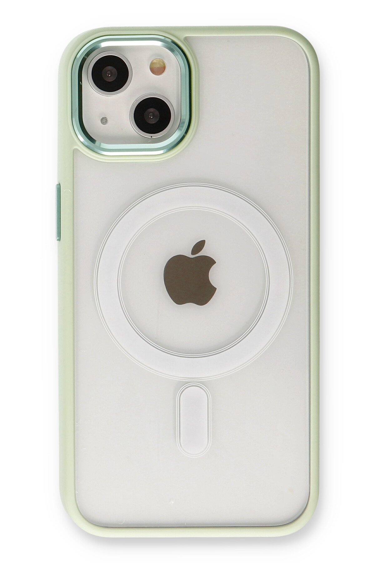 Newface iPhone 13 Pers Alüminyum Kamera Lens - Yeşil