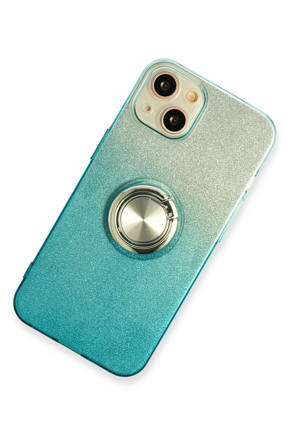 Newface iPhone 13 Kılıf Coco Deri Silikon Kapak - Açık Lila