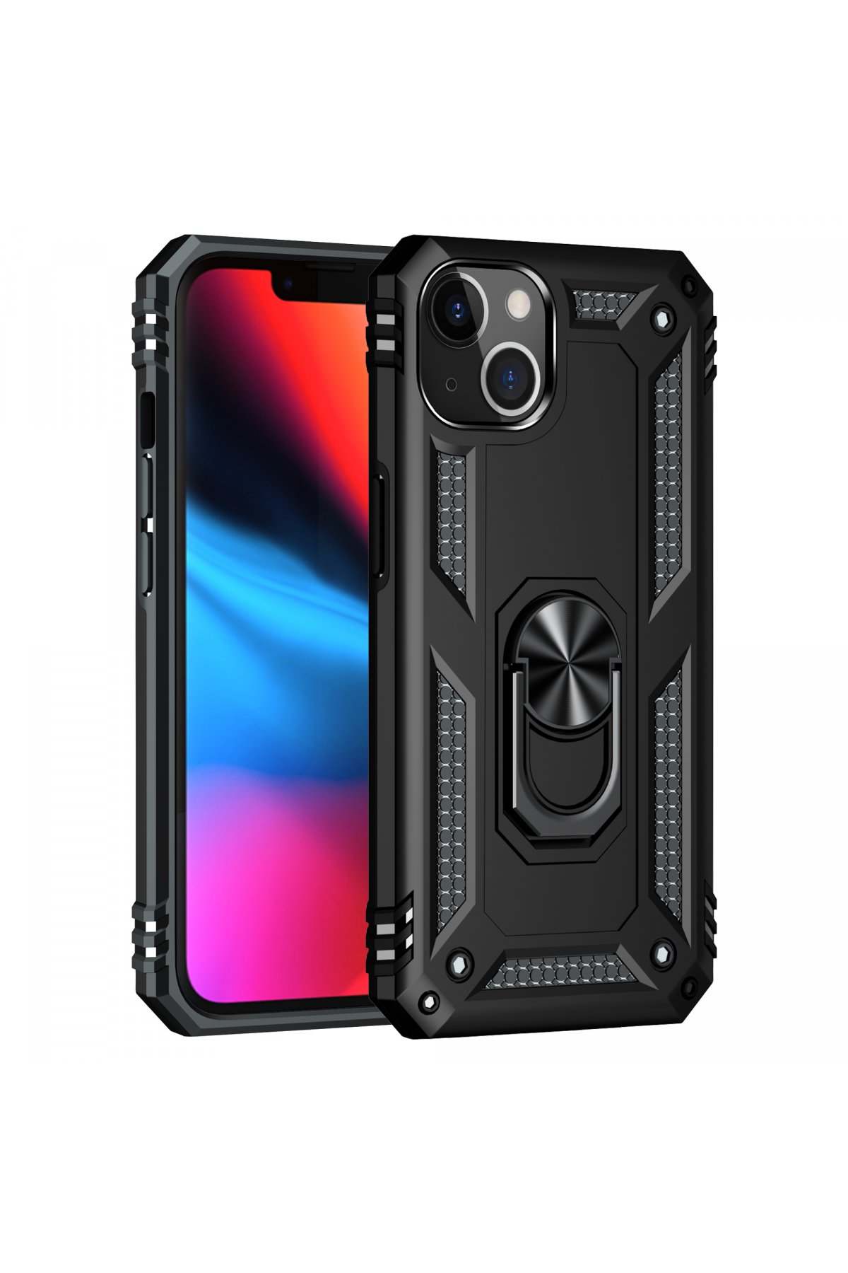 Newface iPhone 14 Plus Diamond Kamera Lens - Yeşil