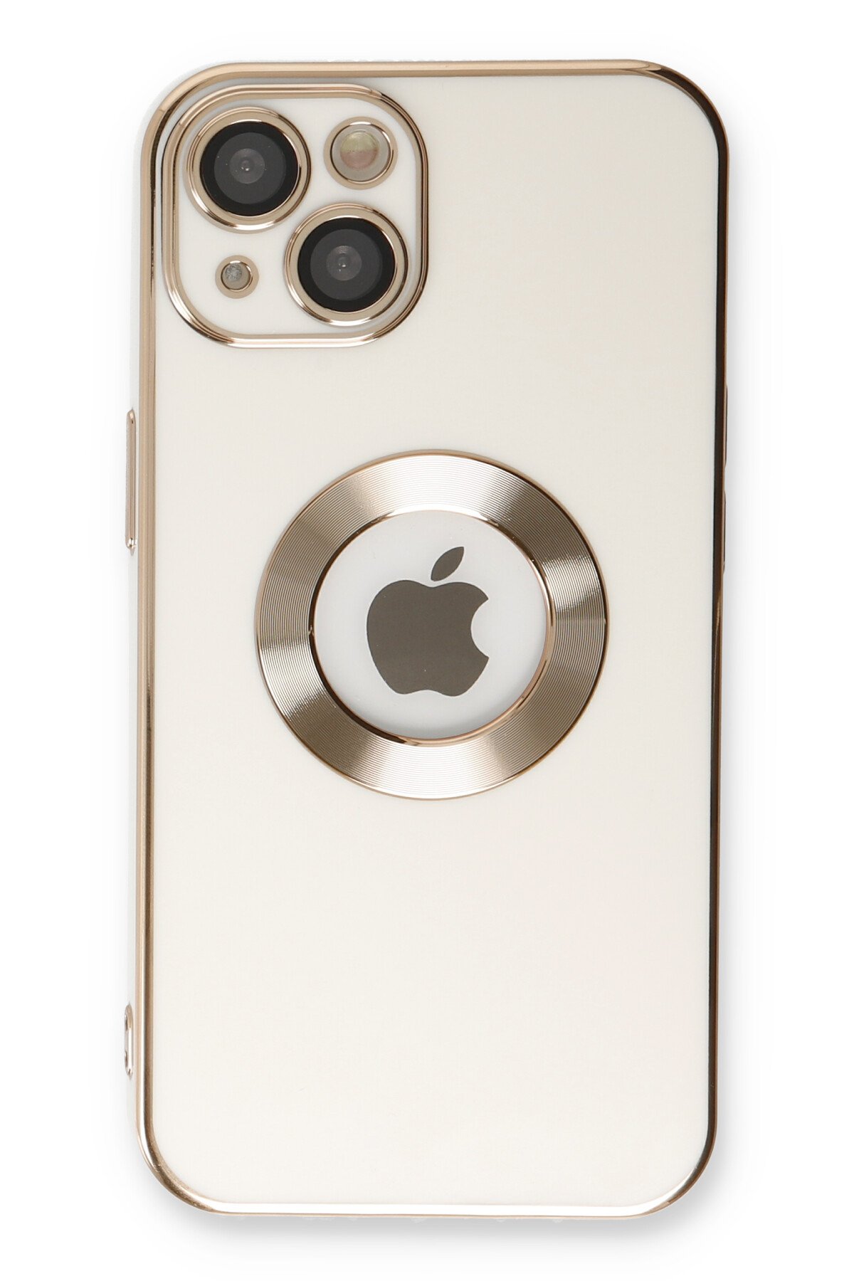 Newface iPhone 13 Kılıf Liva Silikon - Beyaz
