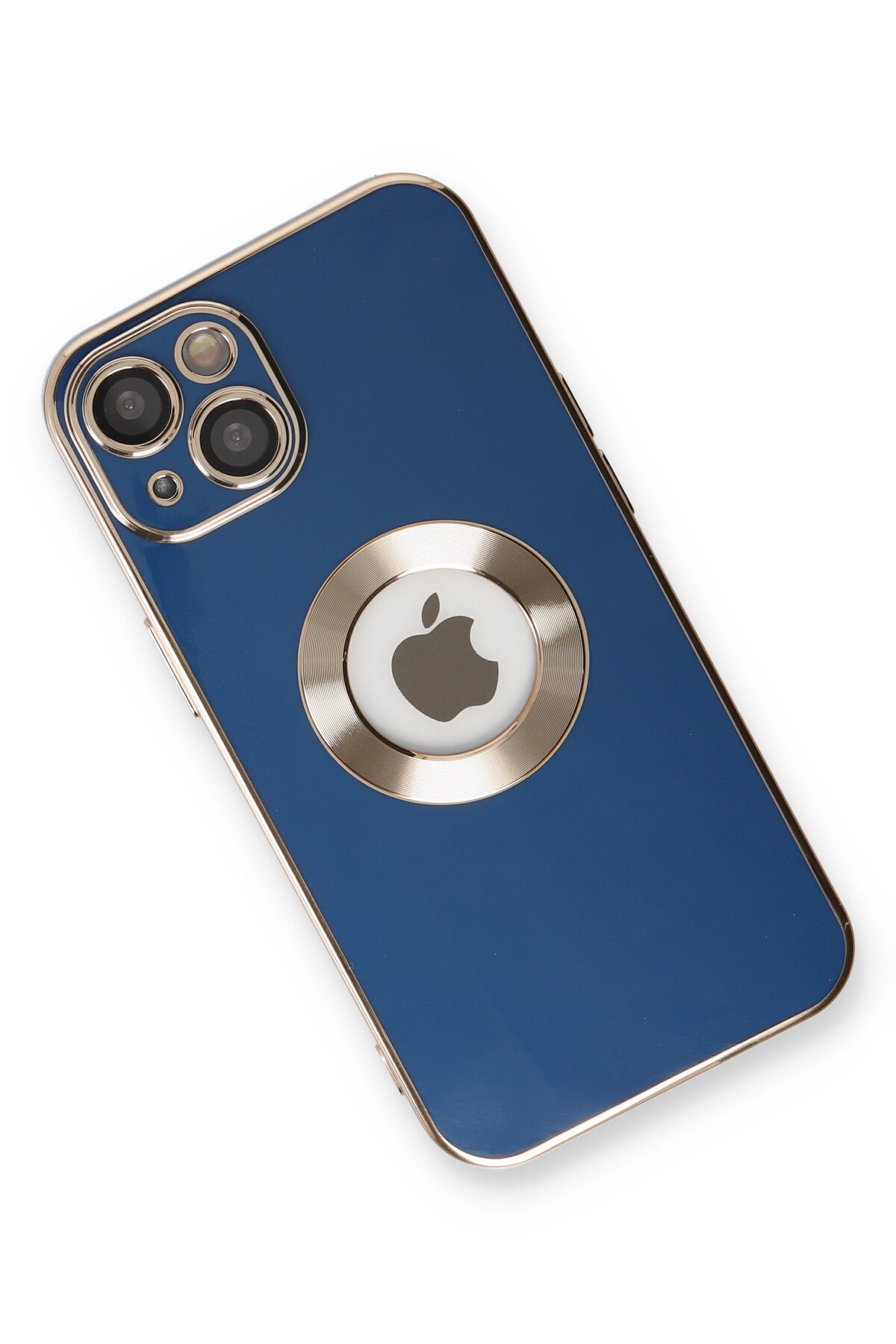 Newface iPhone 13 Kılıf Auto Focus Karbon Kapak - Lacivert