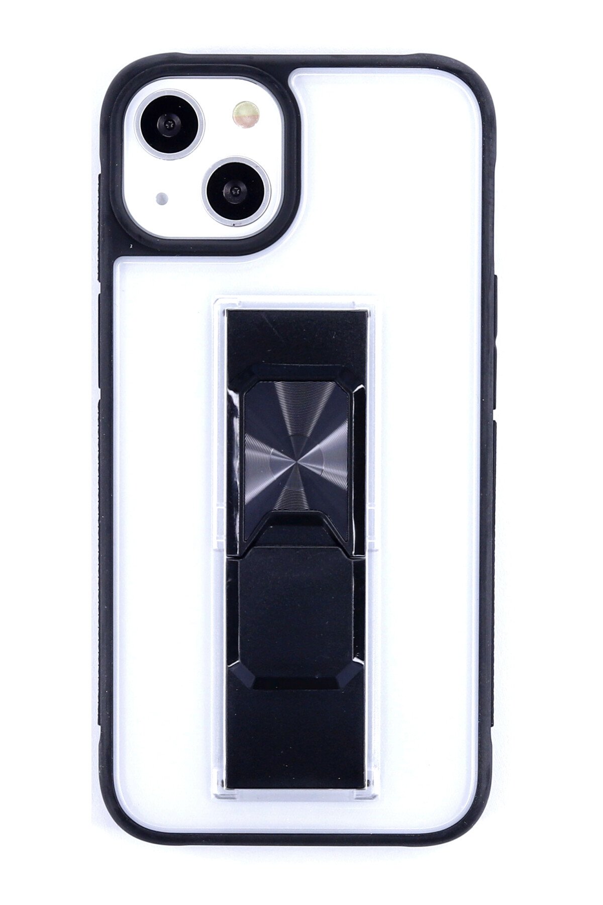 Newface iPhone 13 Kılıf Anka PC Magneticsafe Sert Metal Kapak - Siyah
