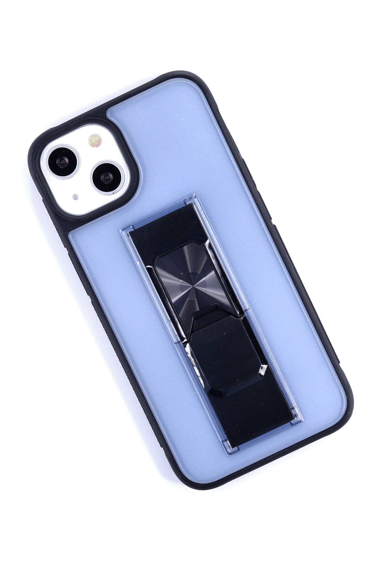 Newface iPhone 13 Kılıf Coco Deri Silikon Kapak - Açık Lila