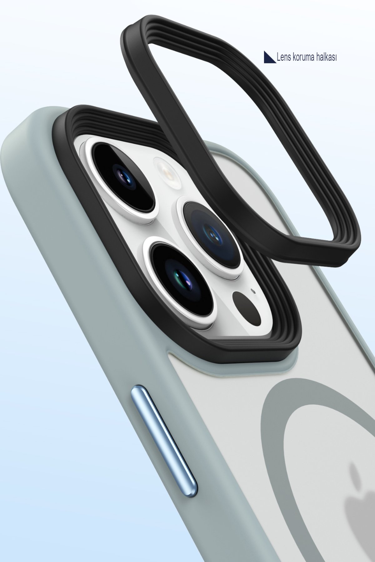 Newface iPhone 13 Kılıf Coco Karbon Silikon - Füme