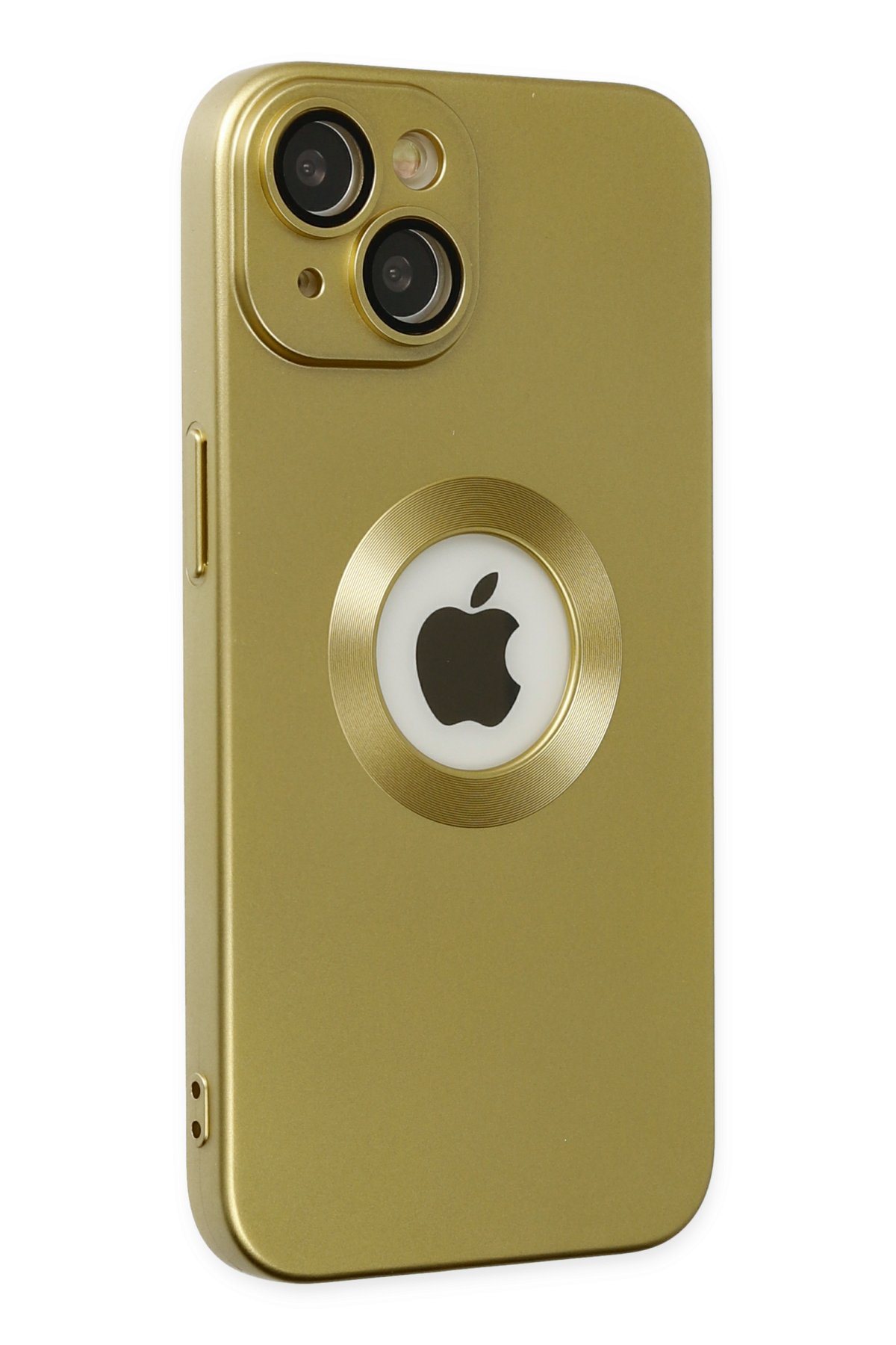 Newface iPhone 13 Kılıf Montreal Yüzüklü Silikon Kapak - Yeşil