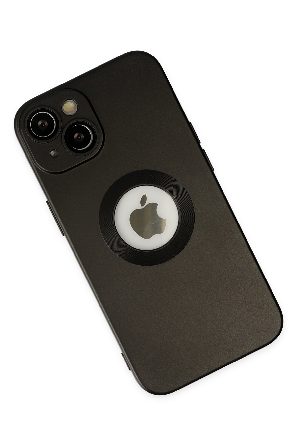 Newface iPhone 13 Kılıf Esila Silikon - Gri