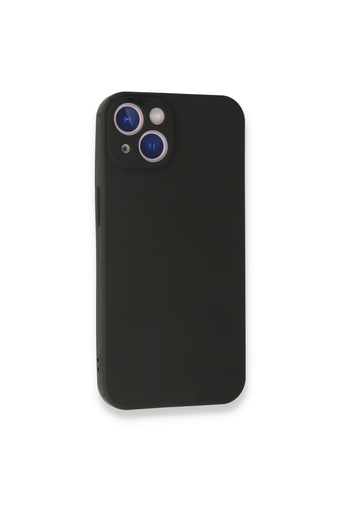 Newface iPhone 13 Mini Kılıf Nano içi Kadife Silikon - Sarı