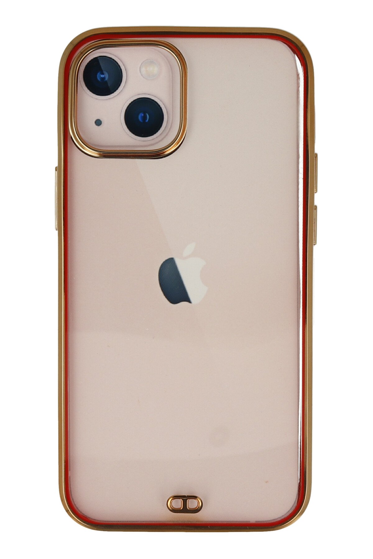 Newface iPhone 13 Mini Kılıf Liva Silikon - Kırmızı