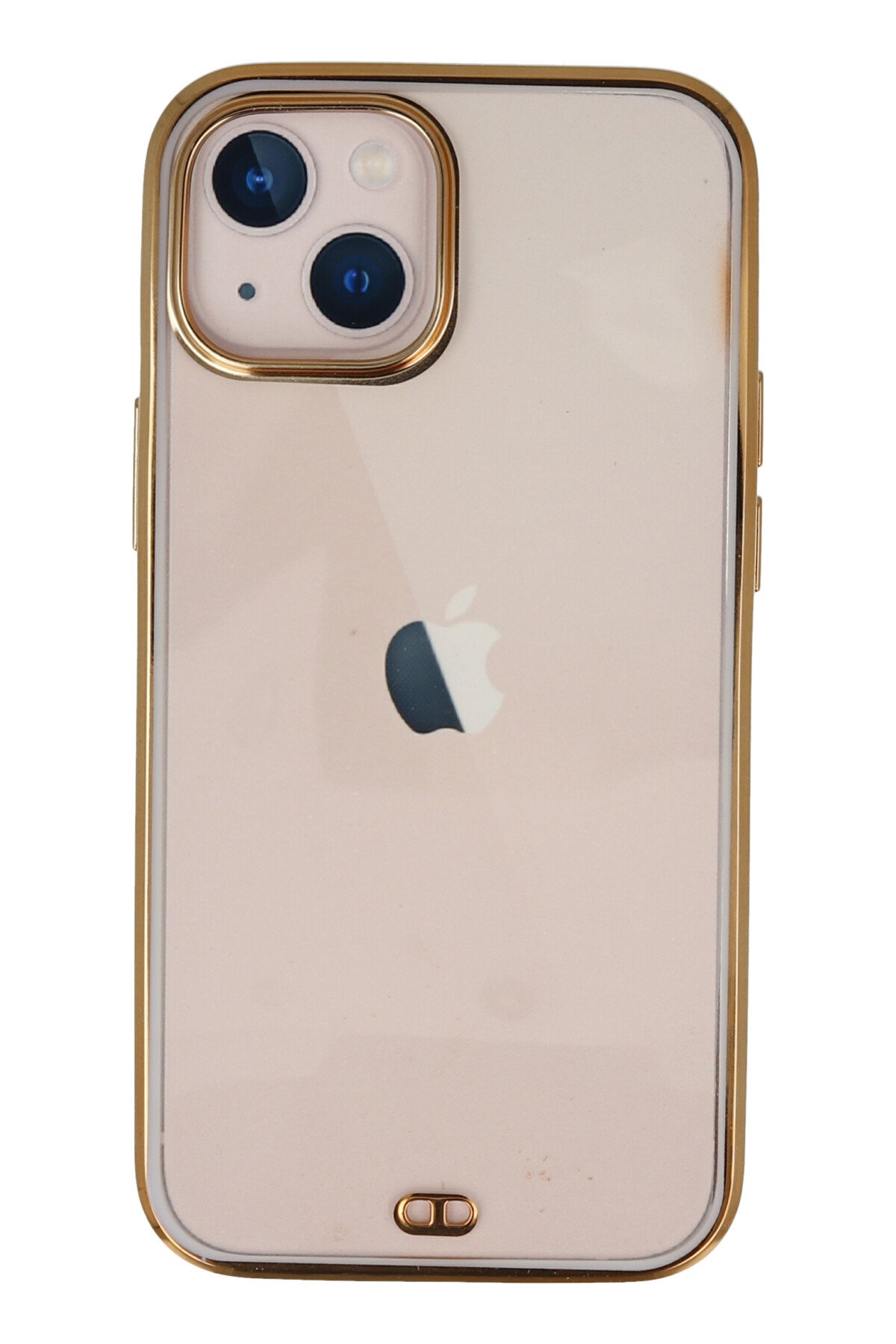 Newface iPhone 13 Mini Kılıf Platin Silikon - Kırmızı