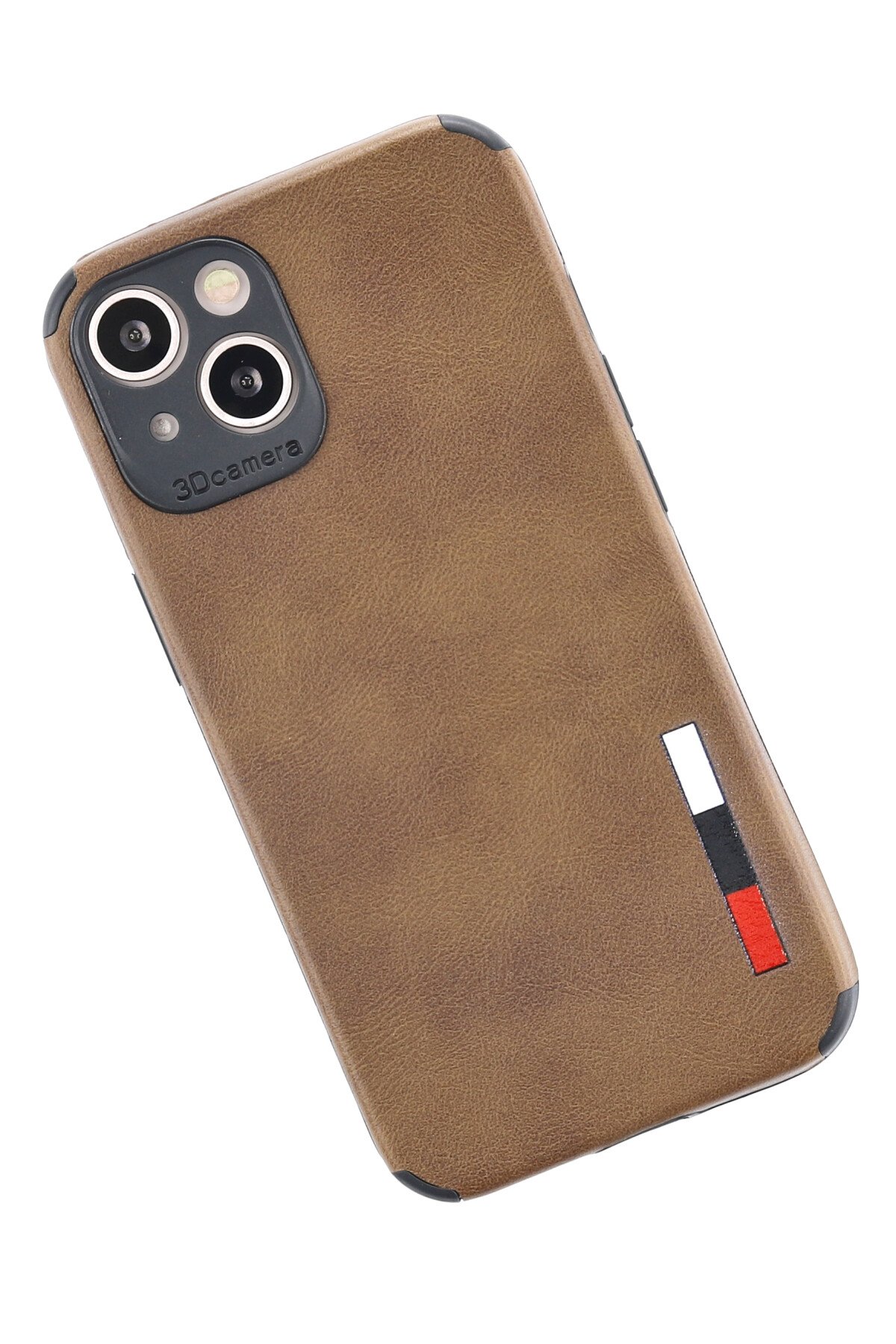 Newface iPhone 13 Mini Kılıf Loop Deri Silikon - Siyah