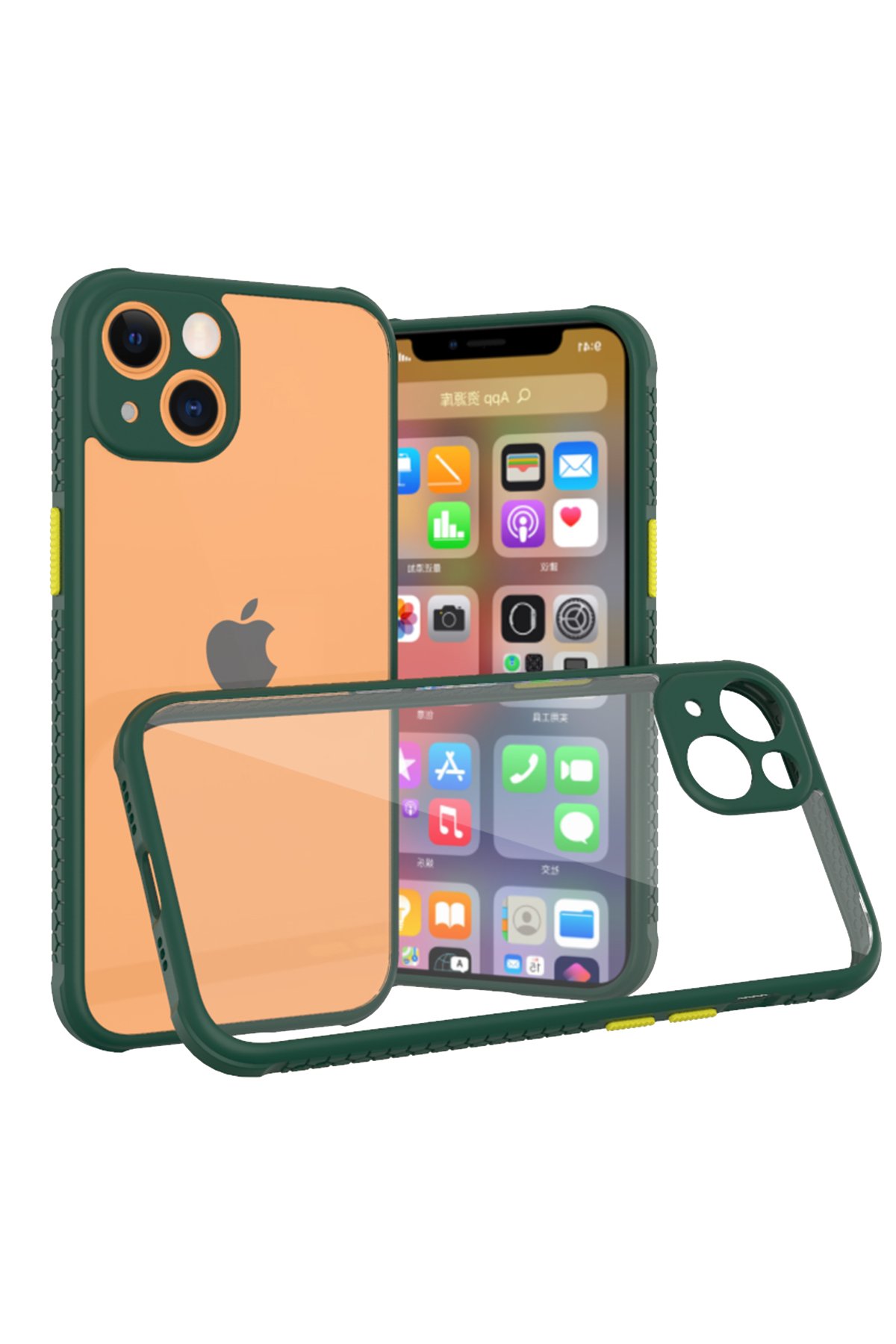 Newface iPhone 13 Mini Kılıf Lansman Legant Silikon - Fuşya
