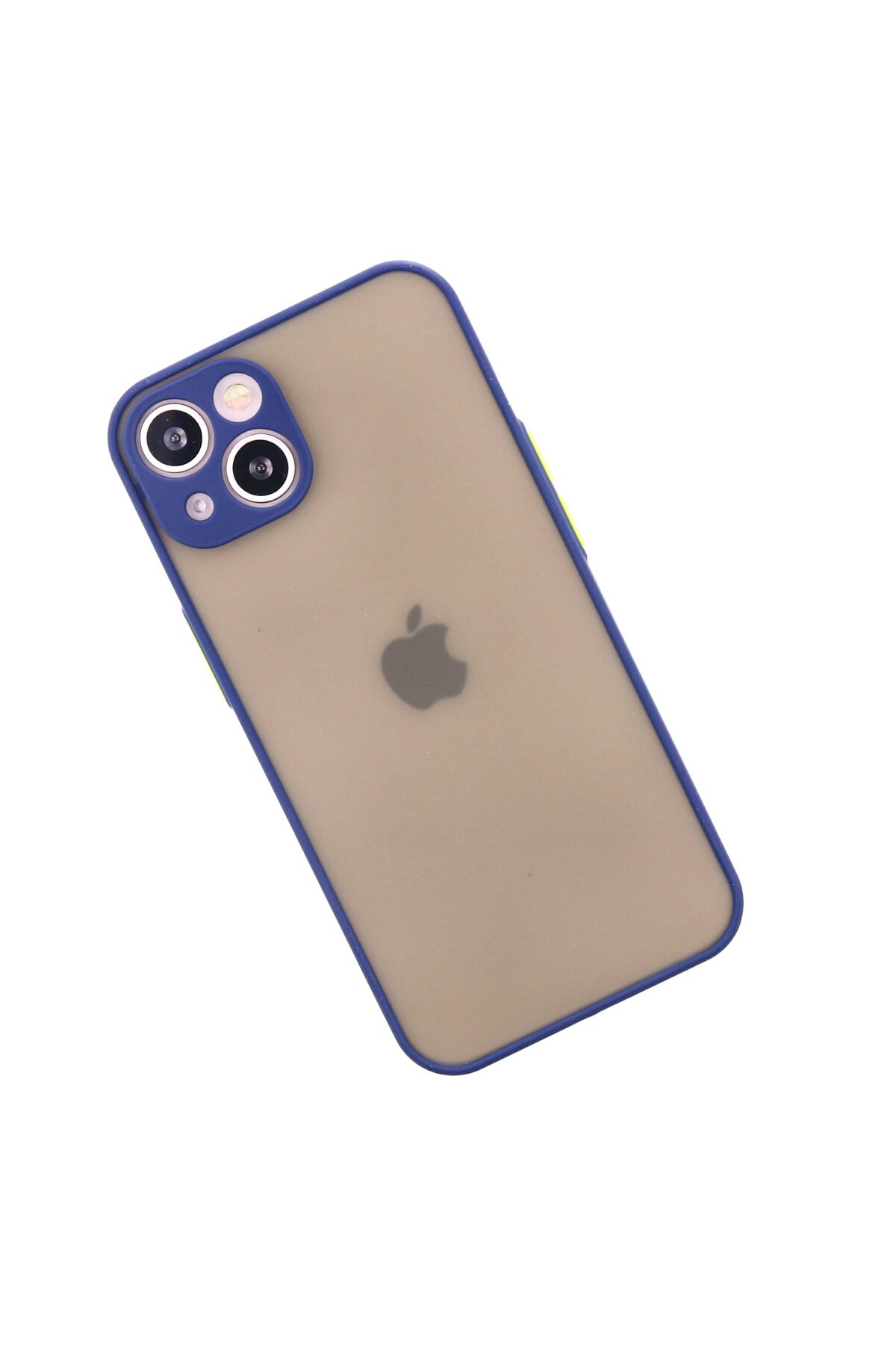 Newface iPhone 13 Mini Kılıf Platin Kamera Koruma Silikon - Yeşil