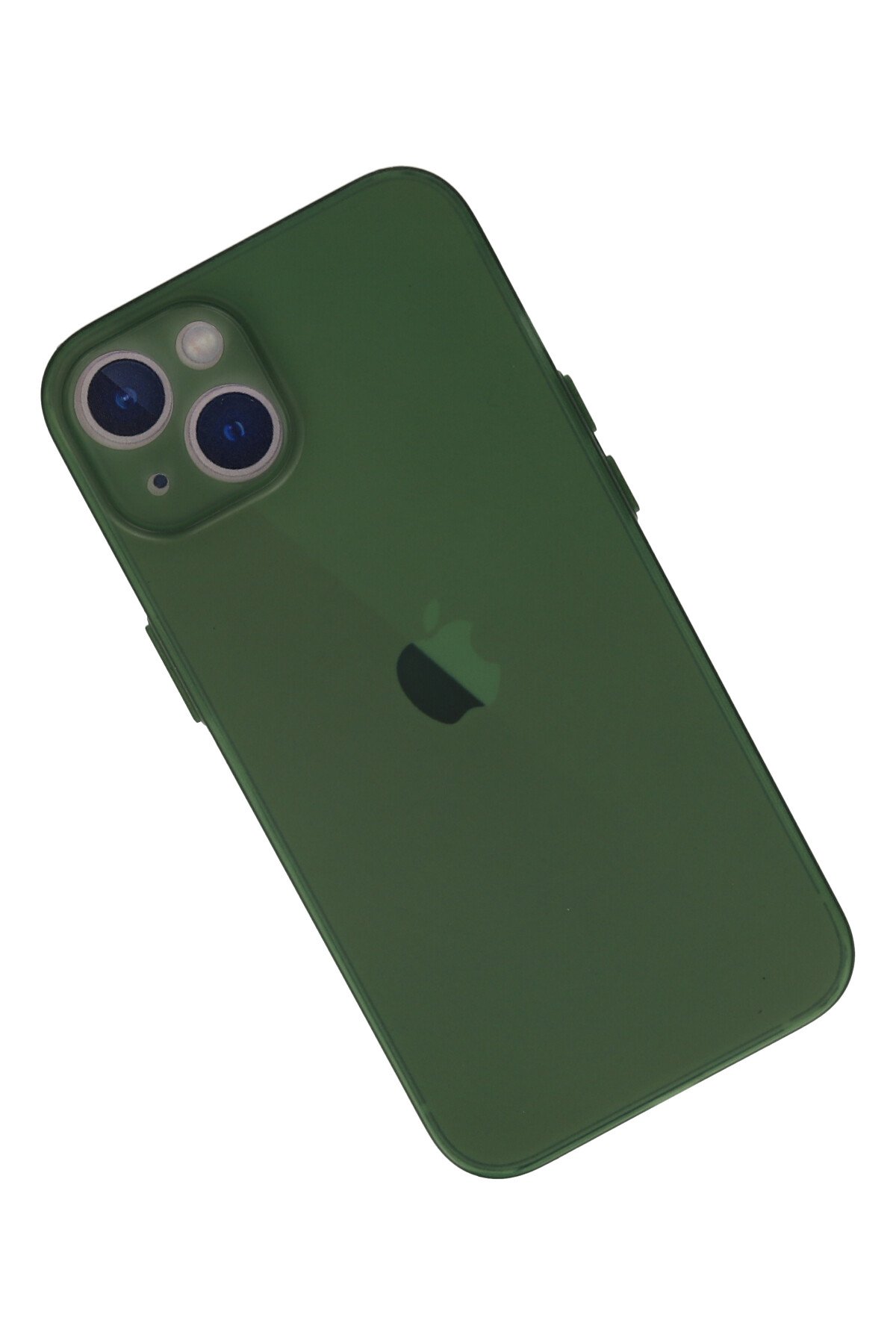 Newface iPhone 13 Mini Kılıf Puma Silikon - Yeşil