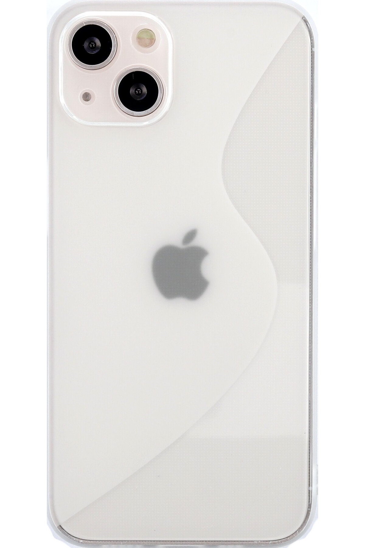 Newface iPhone 13 Mini Kılıf Platin Kamera Koruma Silikon - Kırmızı
