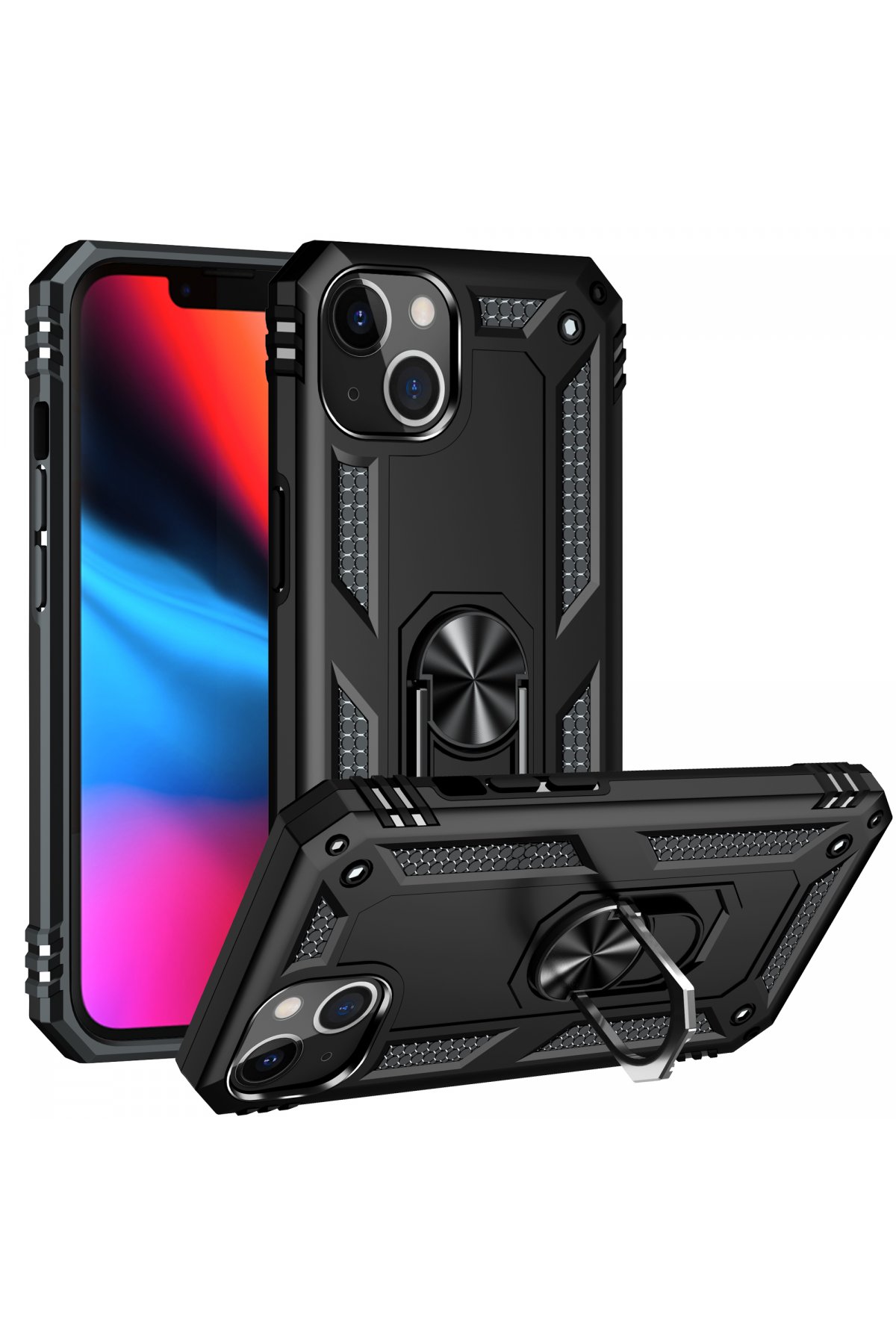Newface iPhone 13 Mini Kılıf Trend S Plus Kapaklı Kılıf - Yeşil