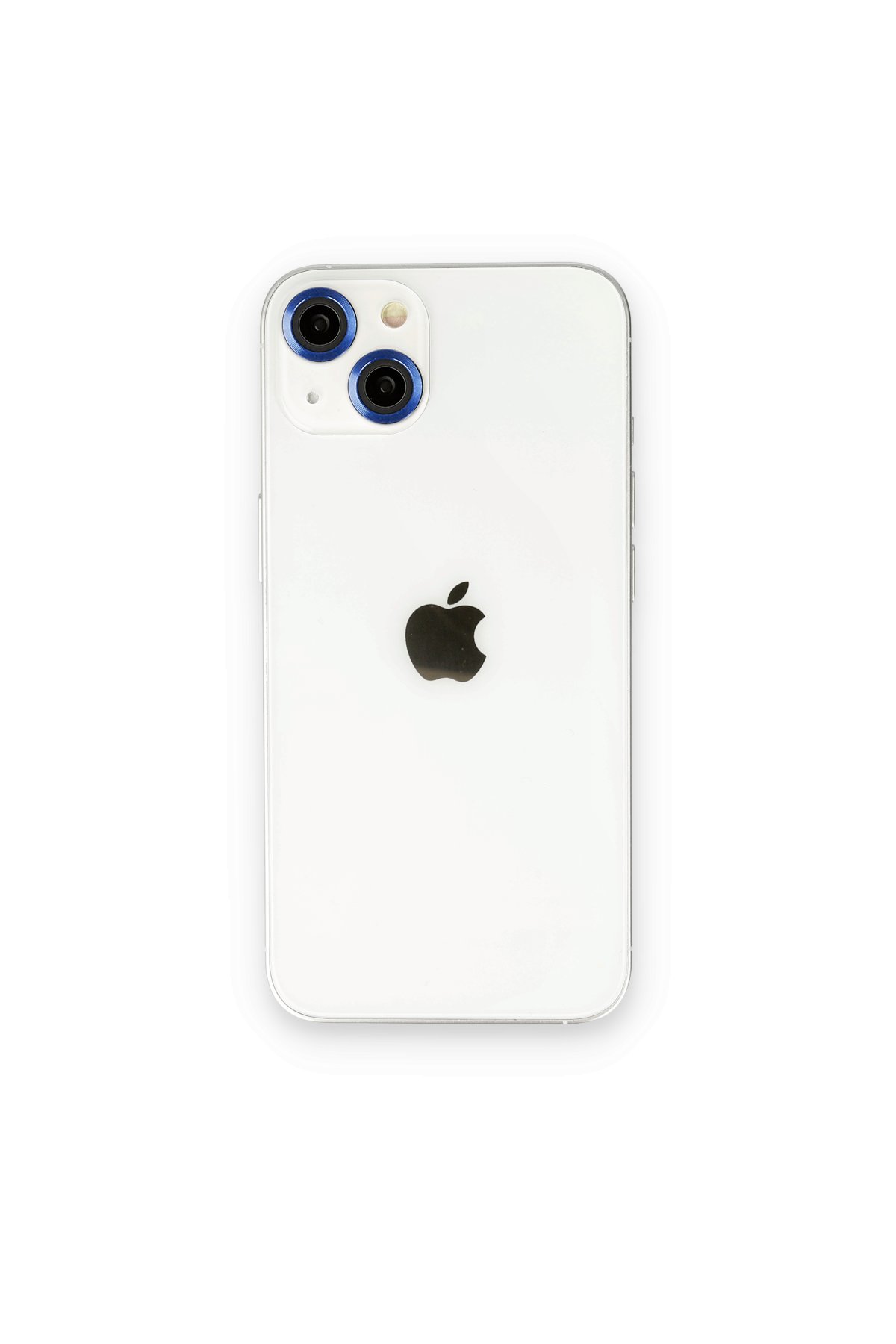 Newface iPhone 13 Mini Neon Fosforlu Kamera Lens - Sarı