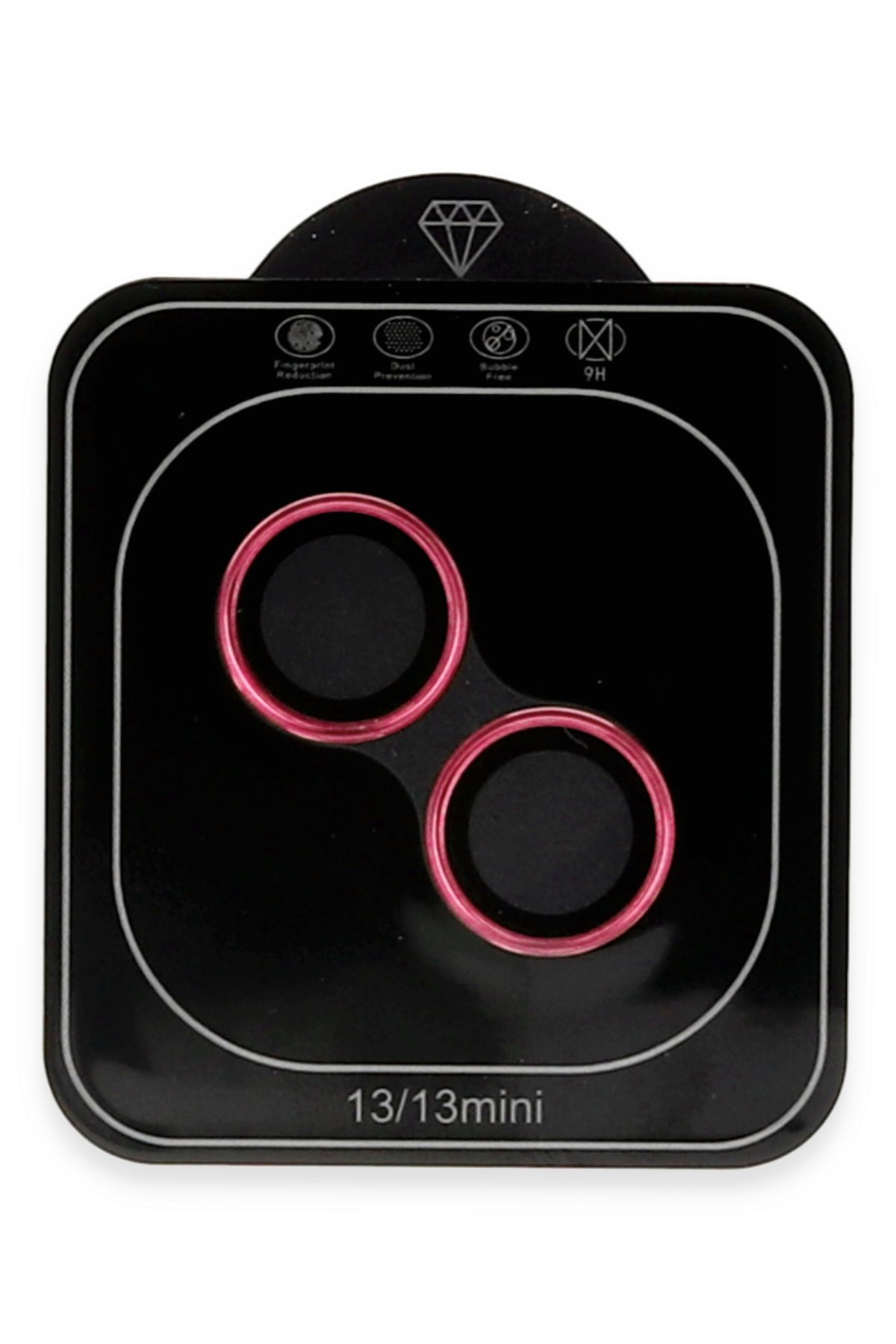 Newface iPhone 13 Mini Metal Kamera Lens Koruma Cam - Gümüş