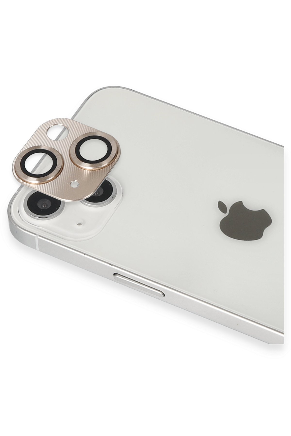 Newface iPhone 13 Shine Kamera Lens Koruma Cam - Gümüş