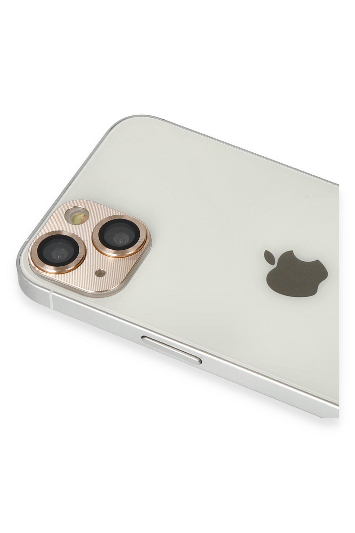 Newface iPhone 13 Shine Kamera Lens Koruma Cam - Gümüş