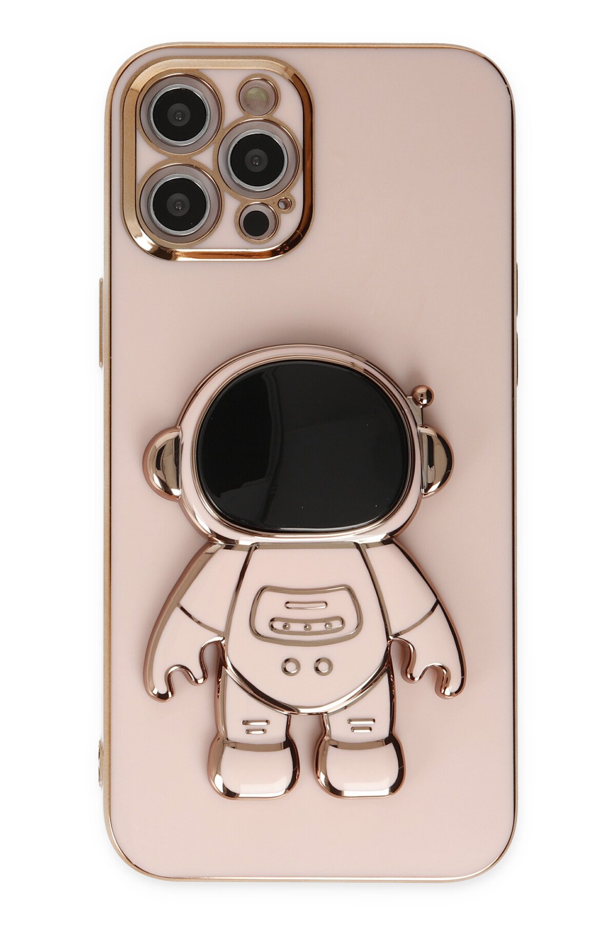 Newface iPhone 13 Pro Kılıf Room Magneticsafe Silikon - Pudra