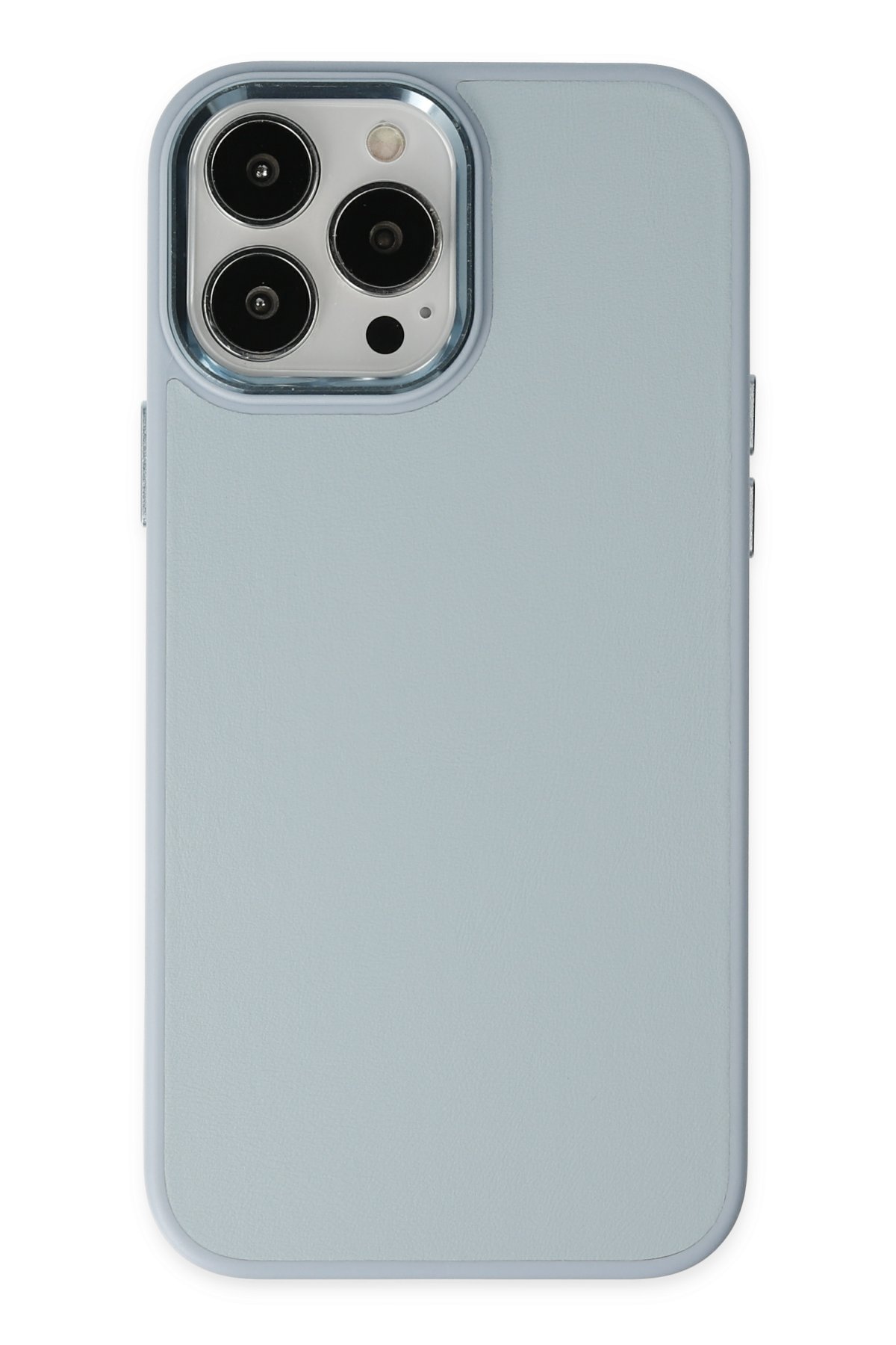 Newface iPhone 13 Pro Kılıf Platin Silikon - Mavi