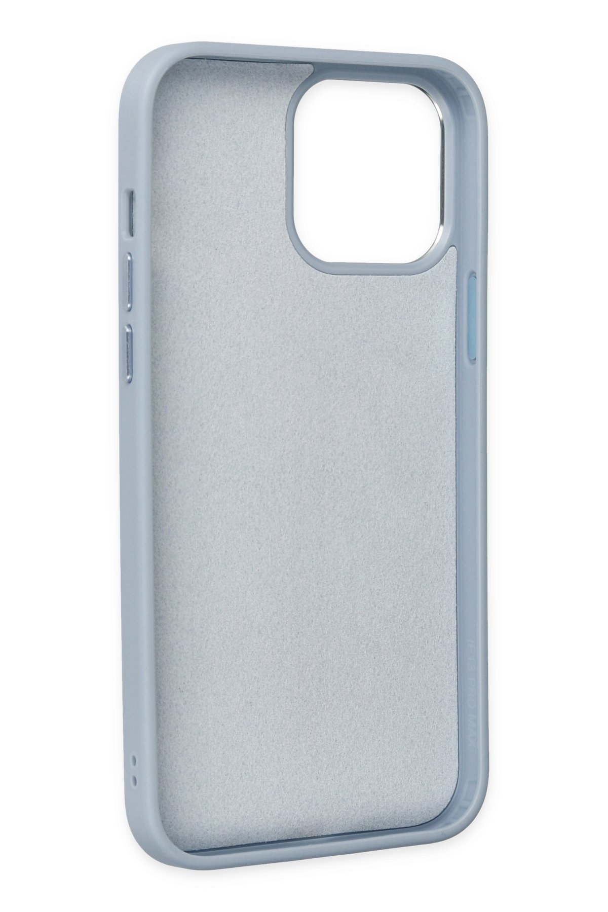 Newface iPhone 13 Pro Kılıf Platin Silikon - Mavi