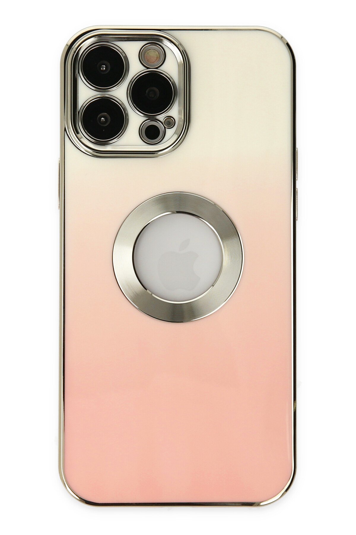 Newface iPhone 13 Pro Kılıf Kart Şeffaf Silikon - Şeffaf
